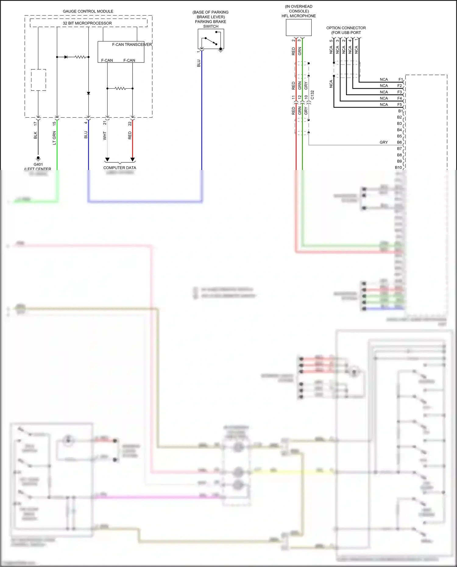 Wiring diagram blu for Honda Fit GP facelift (2017-2020) (37 of 86)