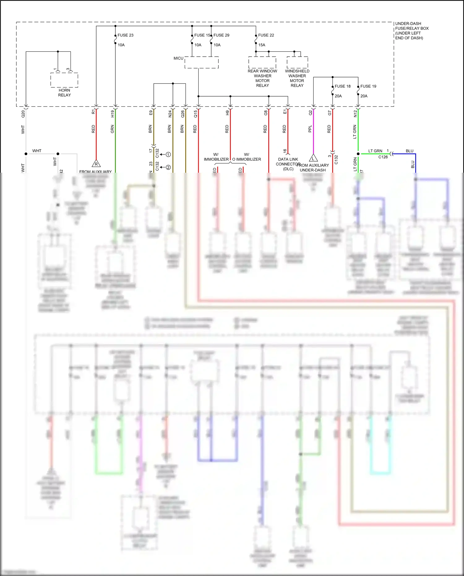 Wiring diagram blu for Honda Fit GP facelift (2017-2020) (24 of 86)
