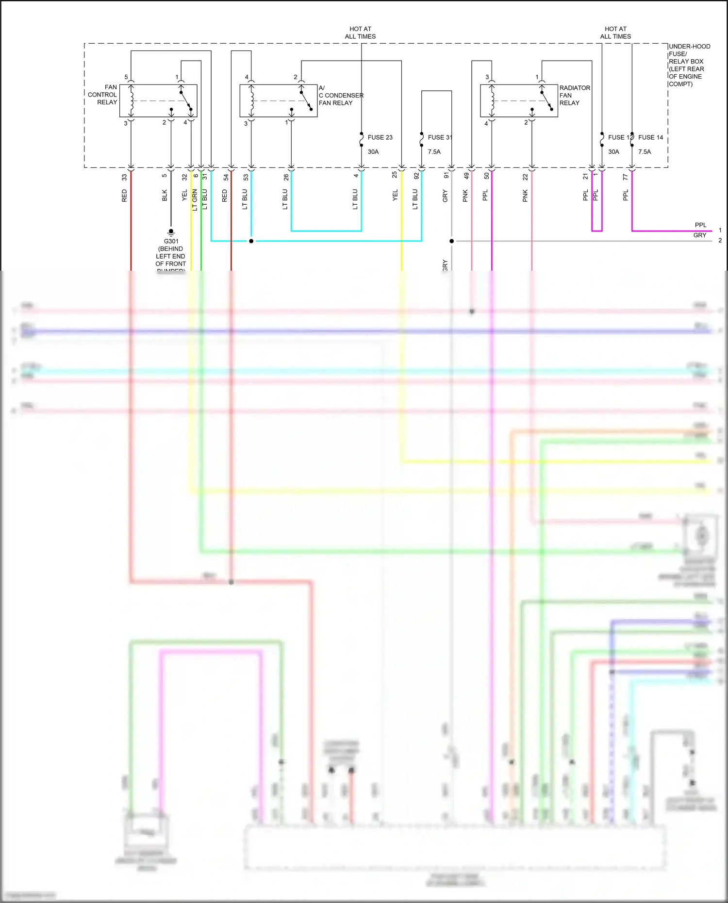 Wiring diagram blu for Honda Fit GP facelift (2017-2020) (45 of 86)