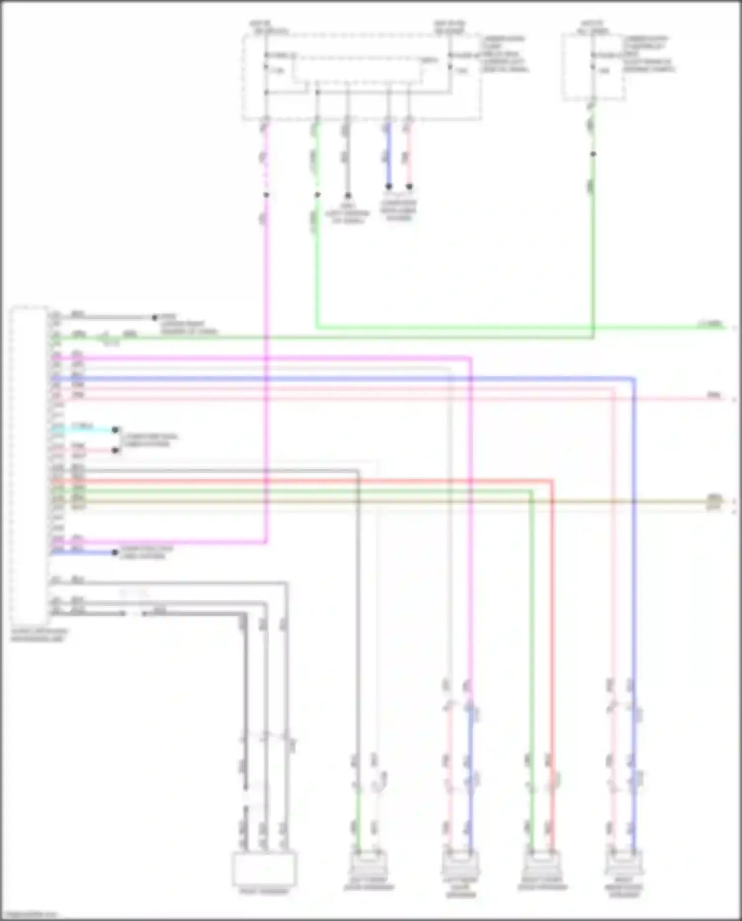 Wiring diagram computer data lines system for Honda Fit GP facelift (2017-2020) (16 of 61)