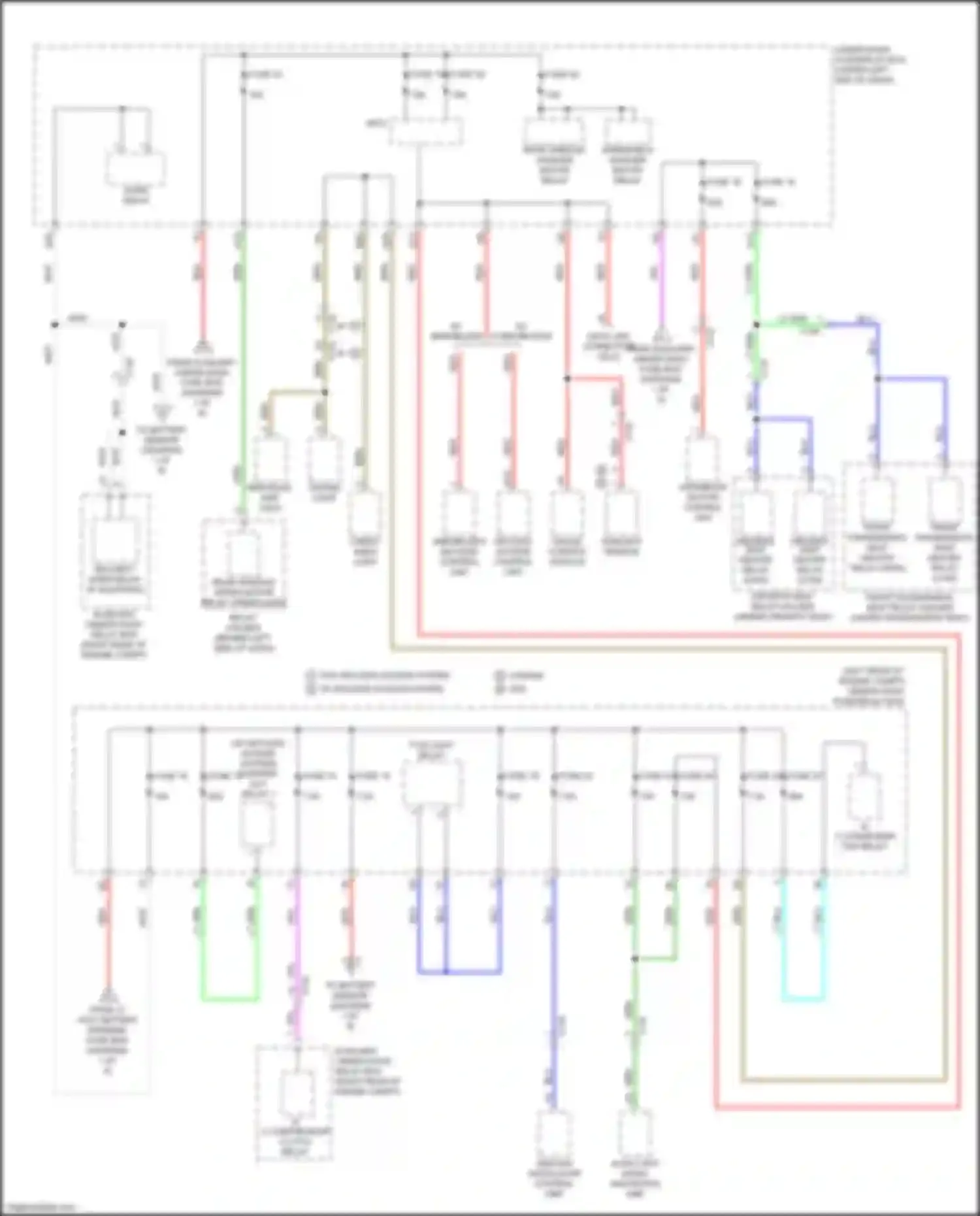 Wiring diagram fuse 21 for Honda Fit GP facelift (2017-2020) (2 of 5)