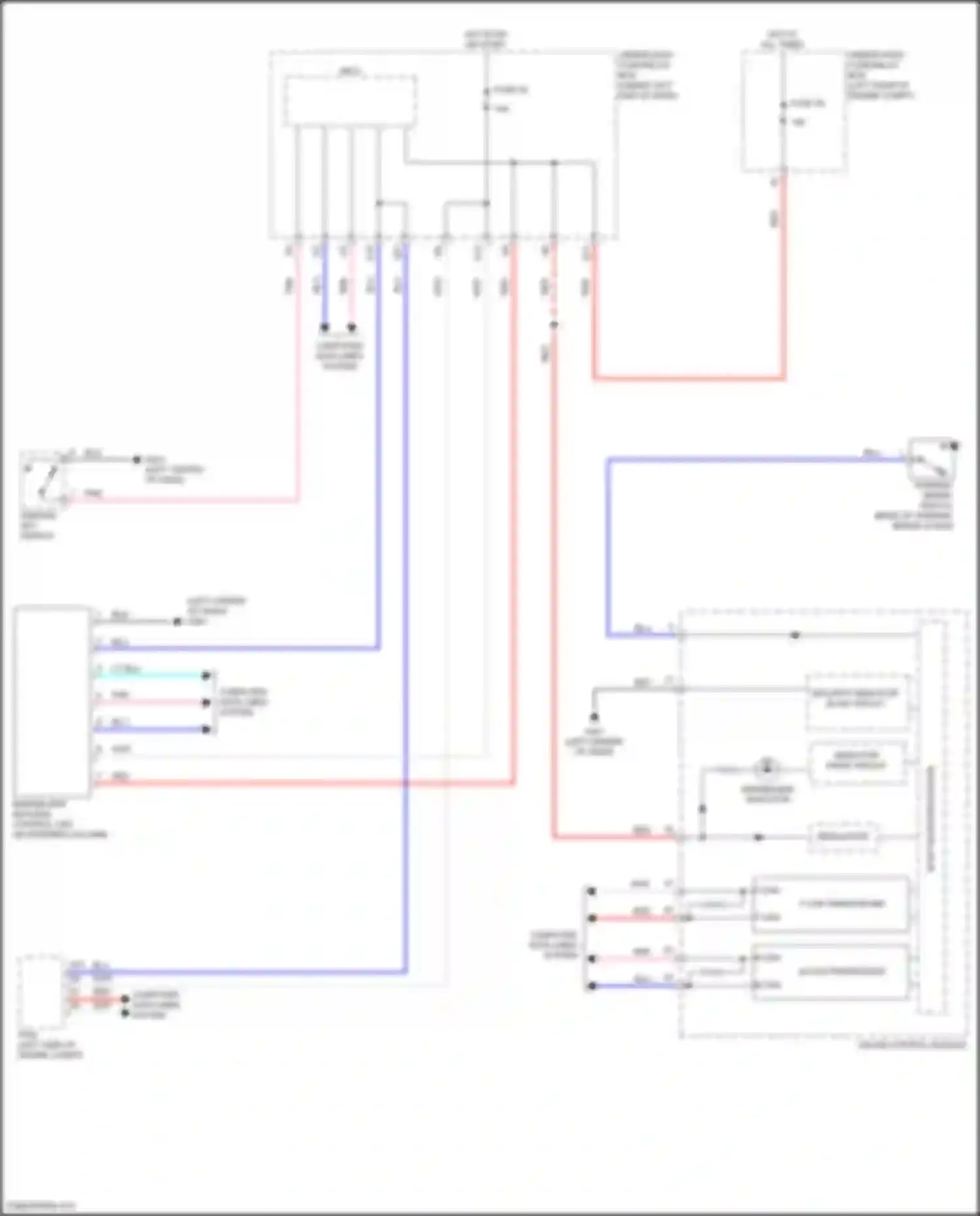 Wiring diagram ignition key switch for Honda Fit GP facelift (2017-2020) (2 of 4)