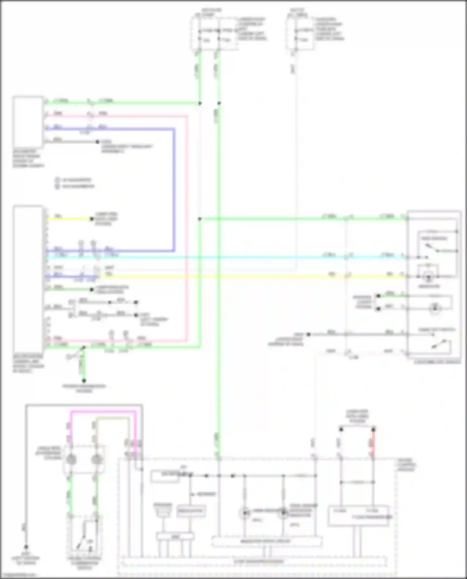 Wiring diagram indicator drive circuit for Honda Fit GP facelift (2017-2020) (16 of 18)