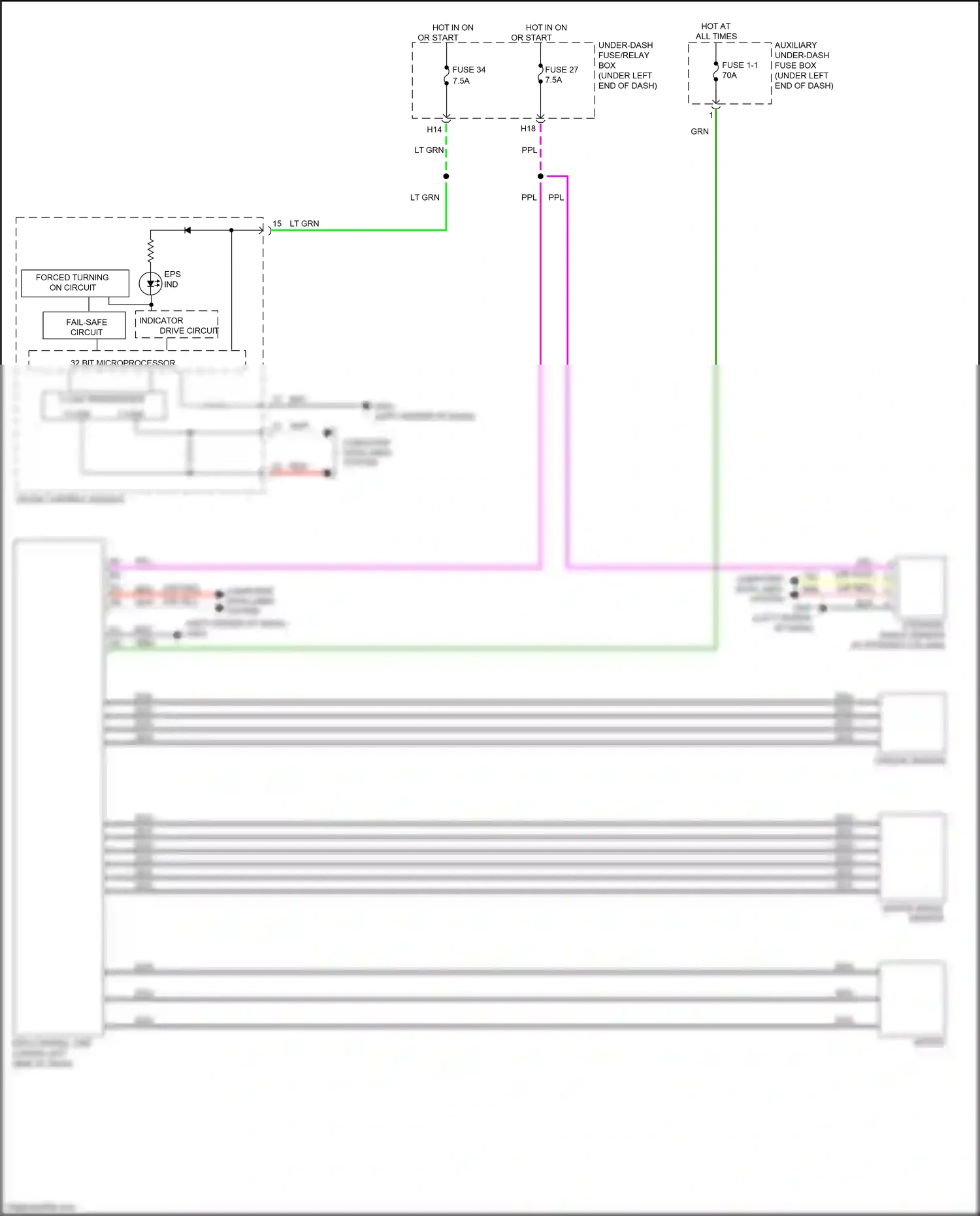 Wiring diagram nca for Honda Fit GP facelift (2017-2020) (1 of 11)