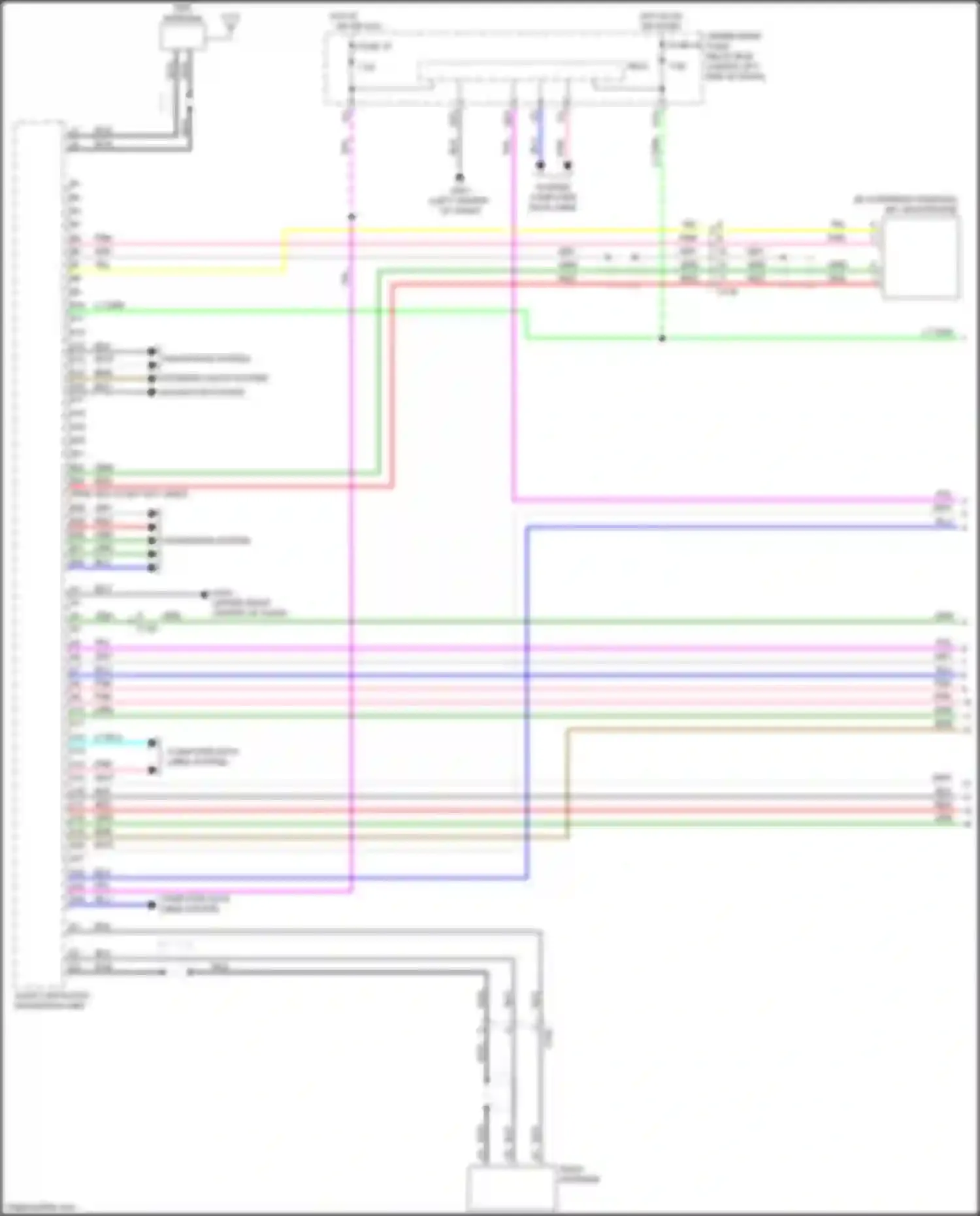 Wiring diagram red for Honda Fit GP facelift (2017-2020) (29 of 88)