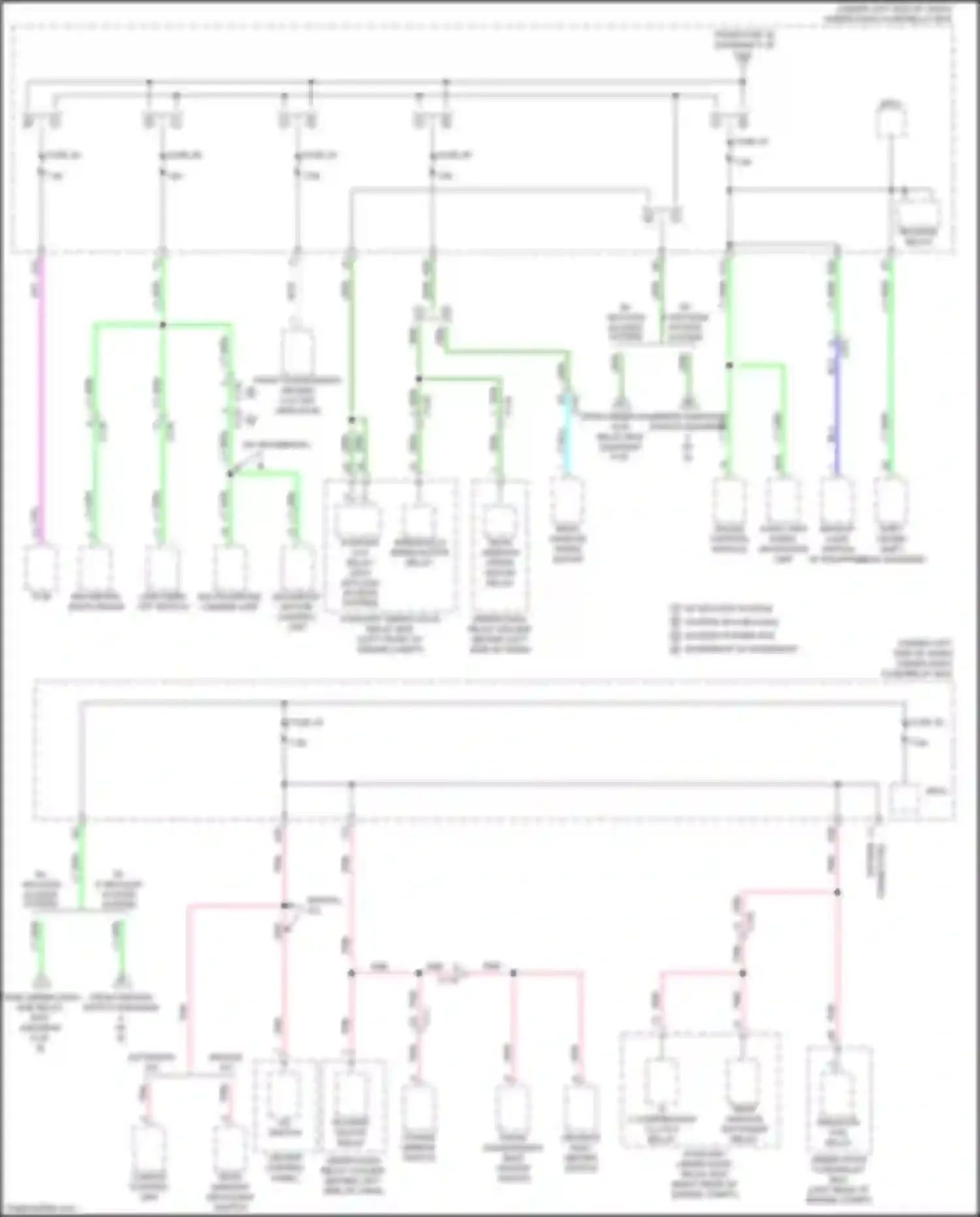 Wiring diagram reverse relay for Honda Fit GP facelift (2017-2020) (3 of 3)