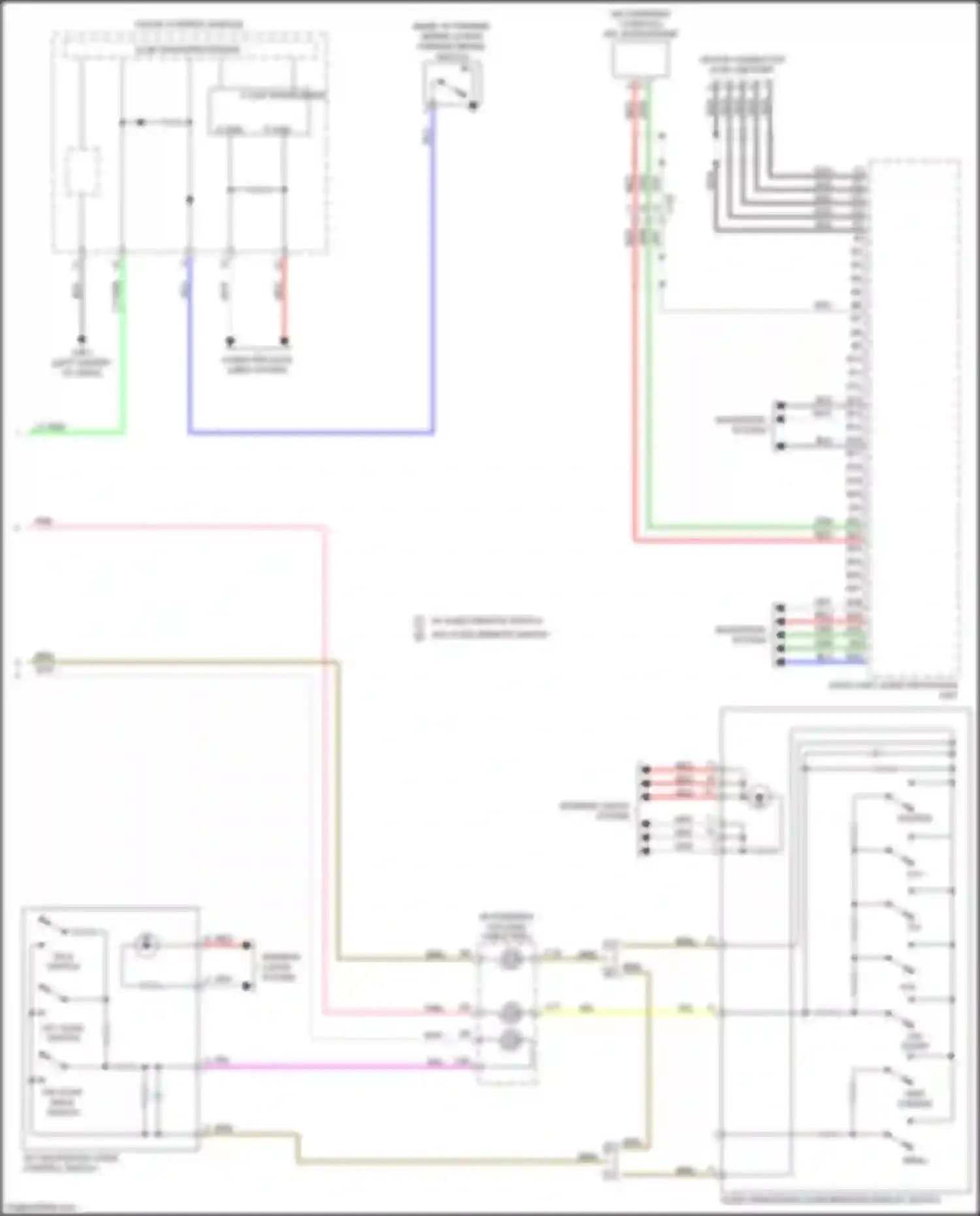 Wiring diagram talk switch for Honda Fit GP facelift (2017-2020) (3 of 4)