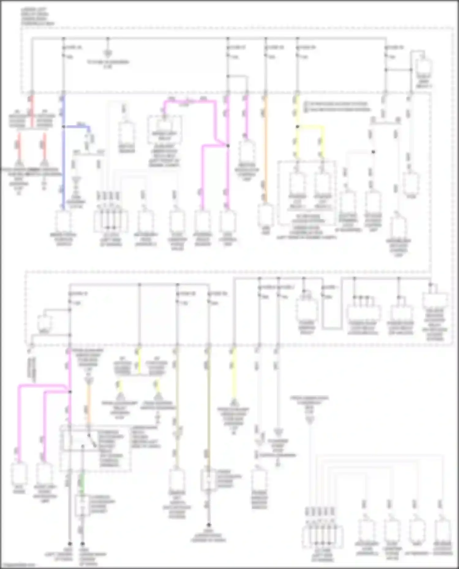 Wiring diagram audio unit/ audio navigation unit for Honda Fit GR (2019-2022) (6 of 12)