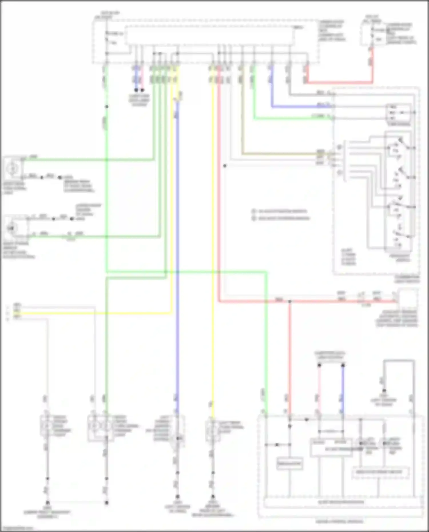 Wiring diagram b-can transceiver for Honda Fit GR (2019-2022) (1 of 9)