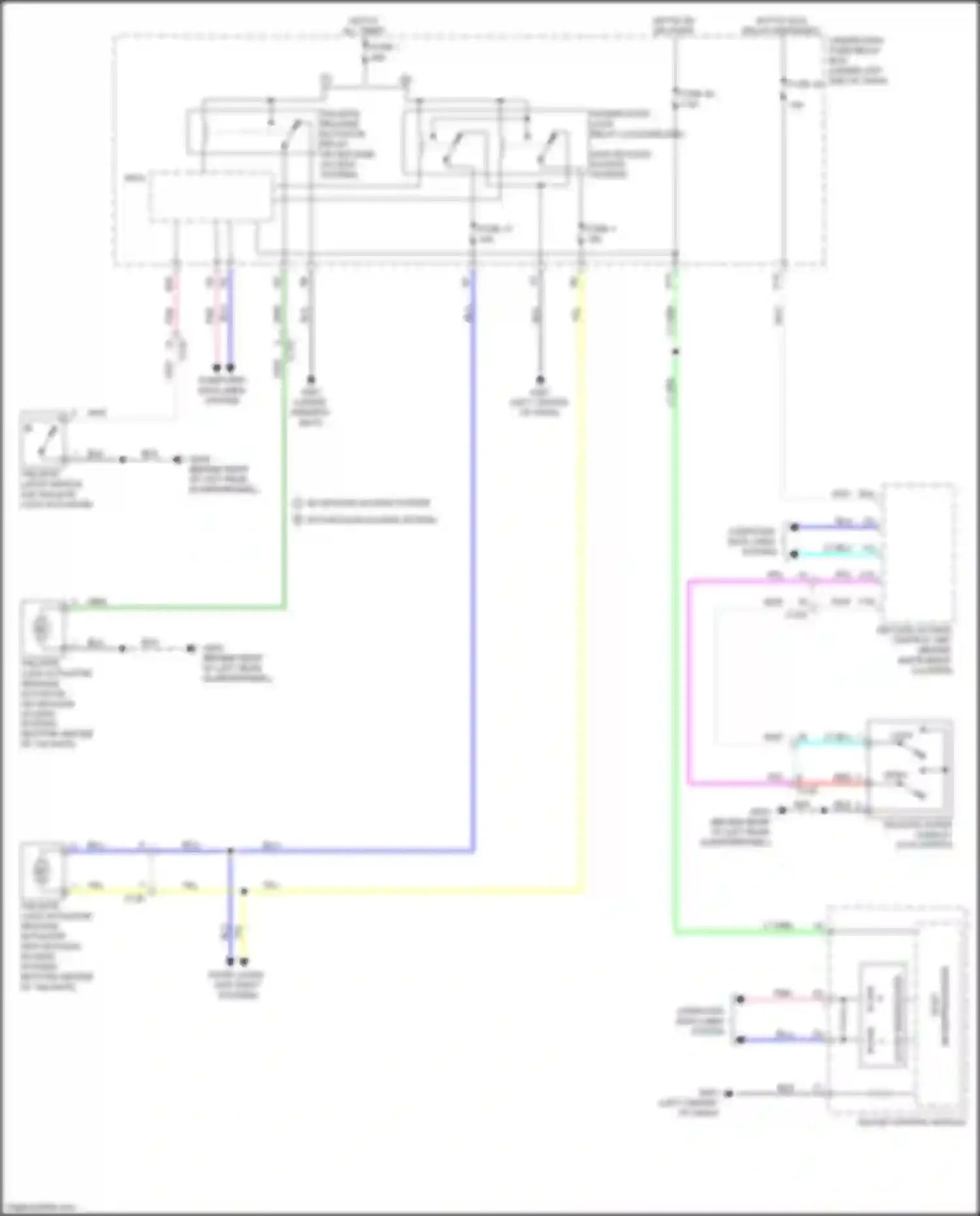 Wiring diagram b-can transceiver for Honda Fit GR (2019-2022) (9 of 9)