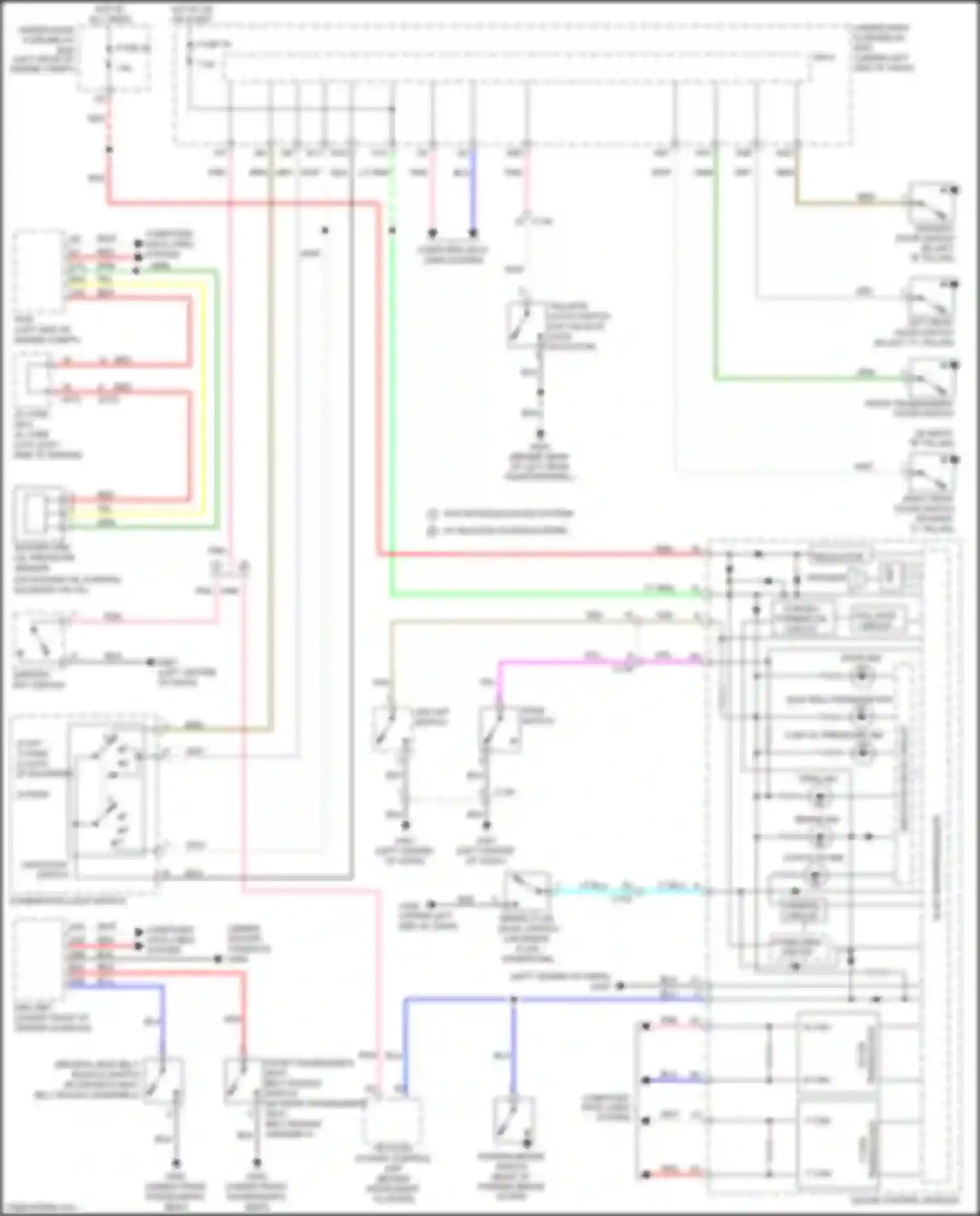 Wiring diagram blk for Honda Fit GR (2019-2022) (50 of 92)