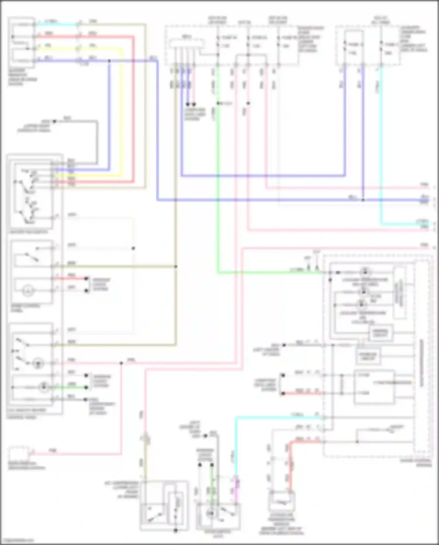 Wiring diagram blu for Honda Fit GR (2019-2022) (76 of 86)
