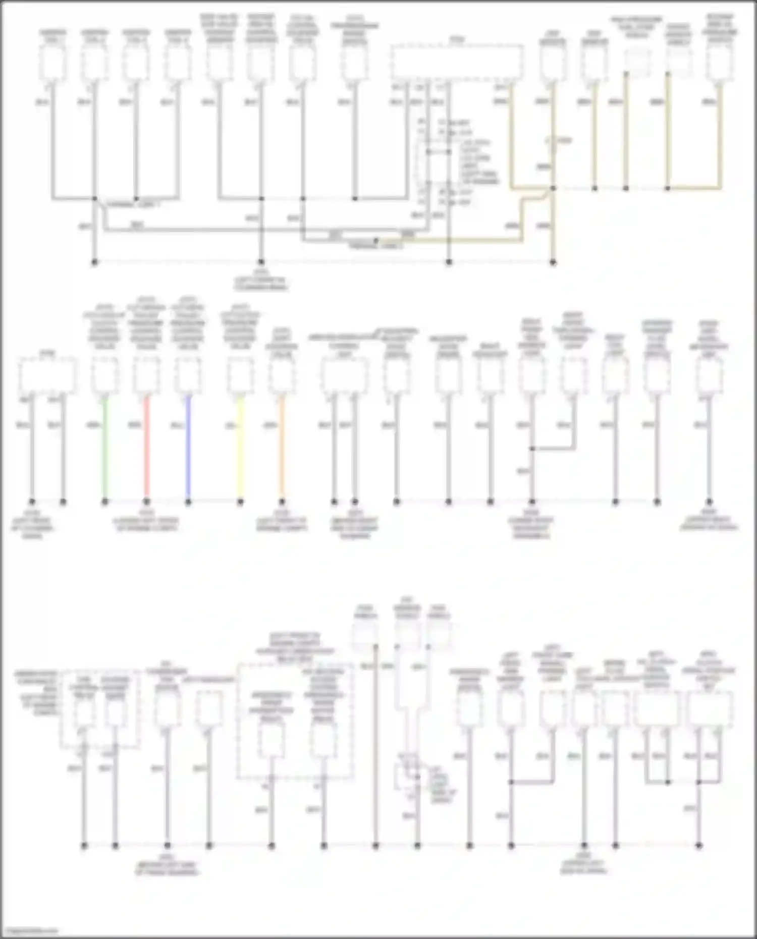 Wiring diagram cvt driven pulley pressure control solenoid valve for Honda Fit GR (2019-2022) (1 of 3)