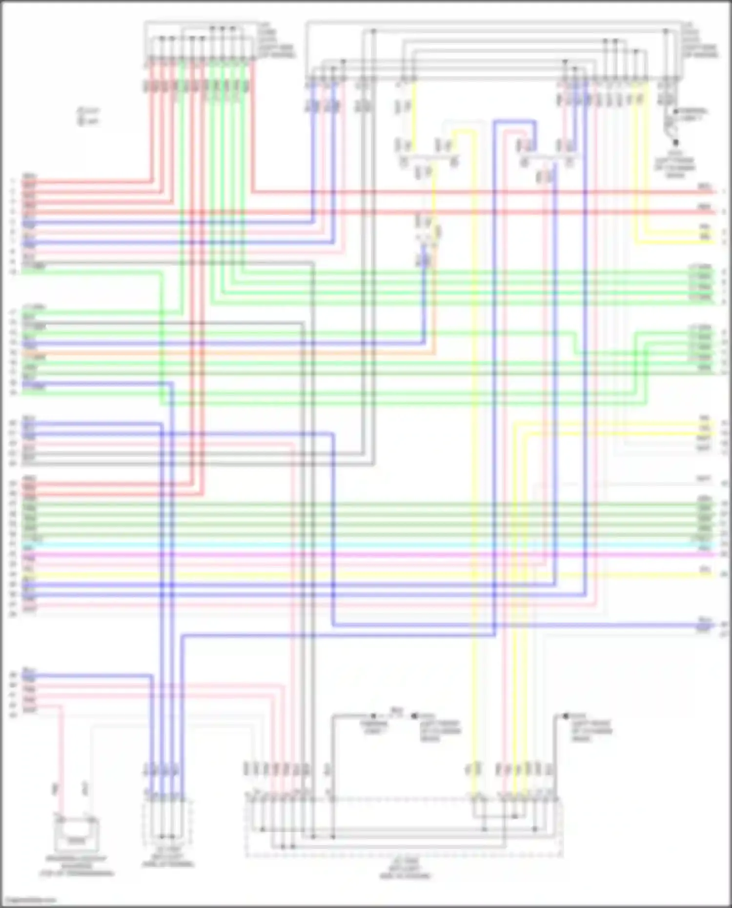 Wiring diagram cvt m/t for Honda Fit GR (2019-2022) (8 of 9)