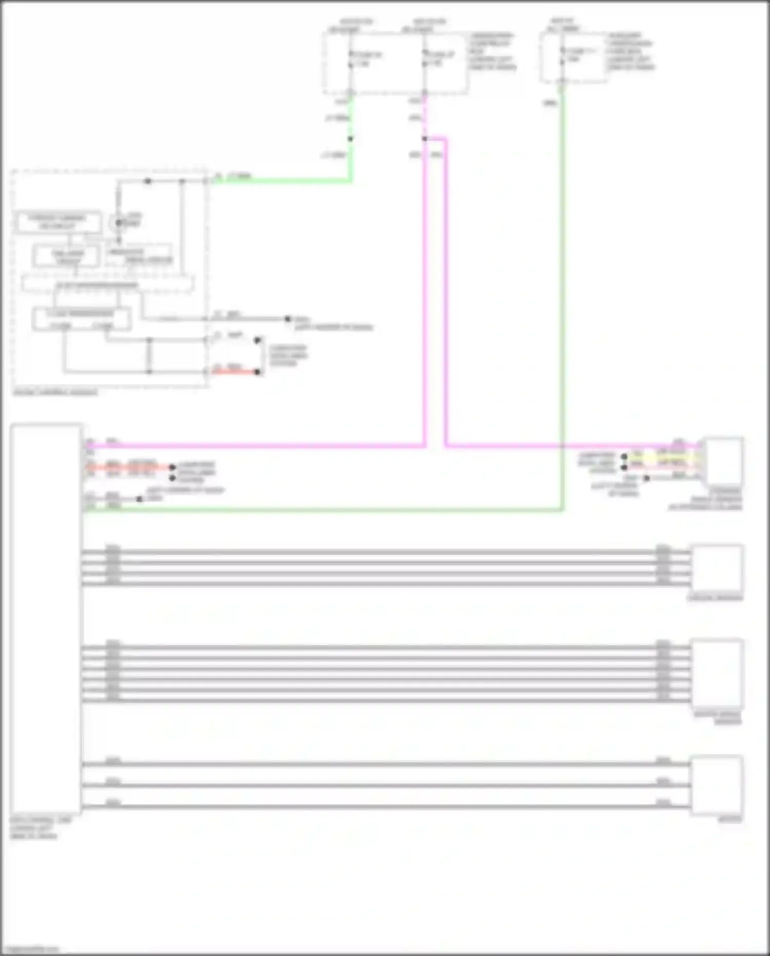 Wiring diagram eps control unit for Honda Fit GR (2019-2022) (3 of 6)