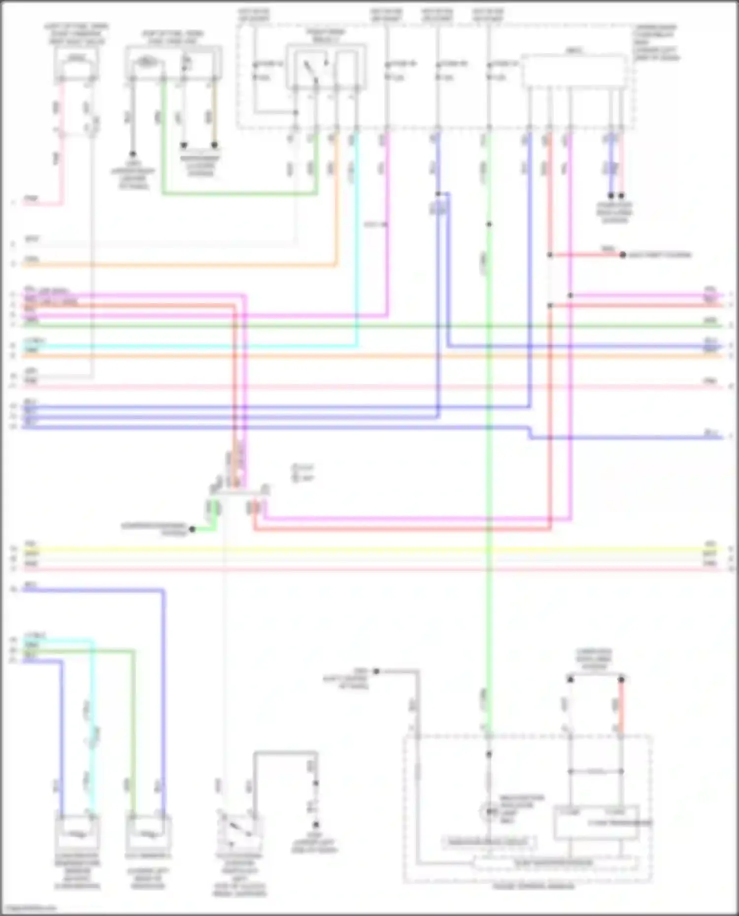 Wiring diagram f-can transceiver for Honda Fit GR (2019-2022) (17 of 17)