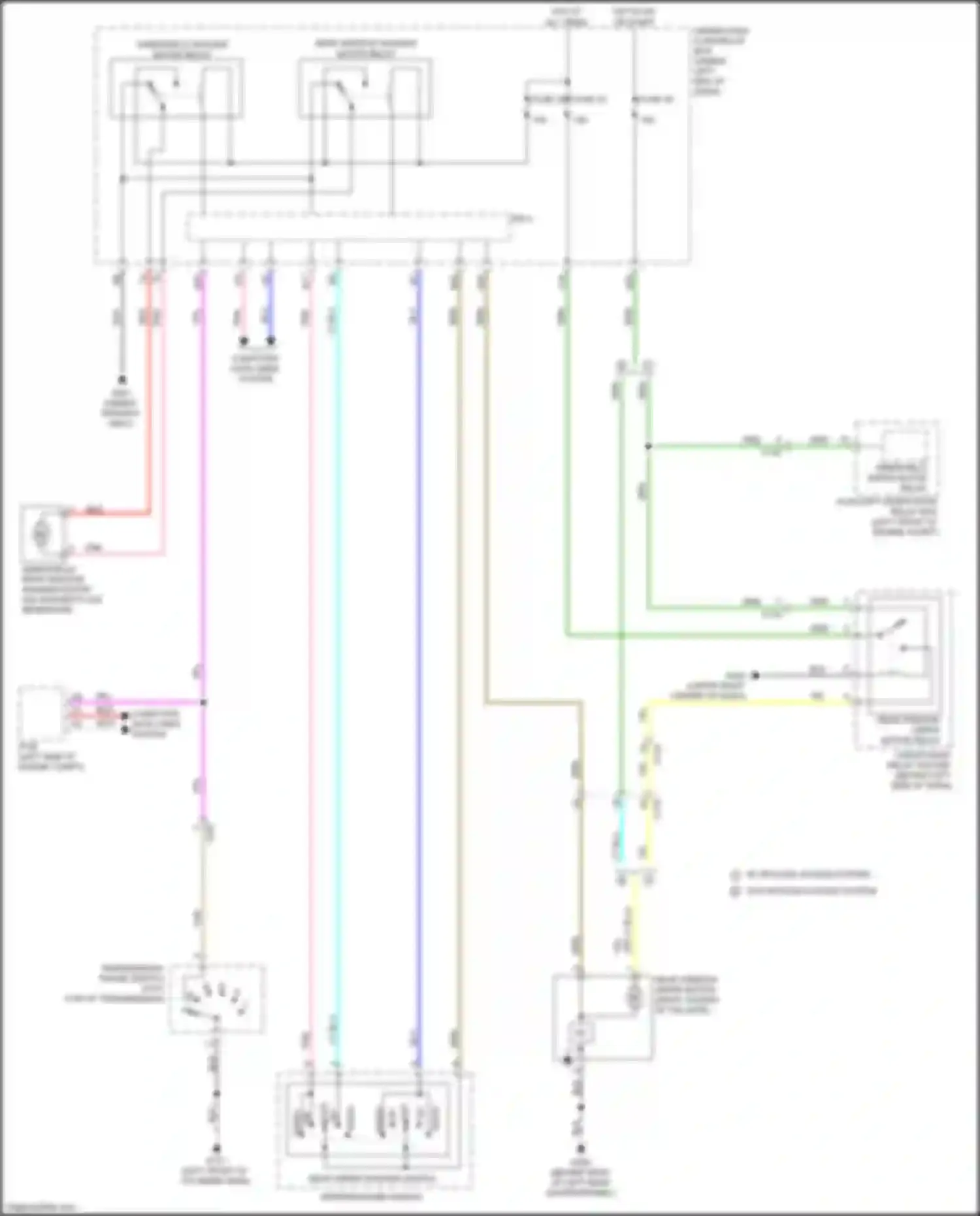 Wiring diagram fuse 22 for Honda Fit GR (2019-2022) (3 of 3)