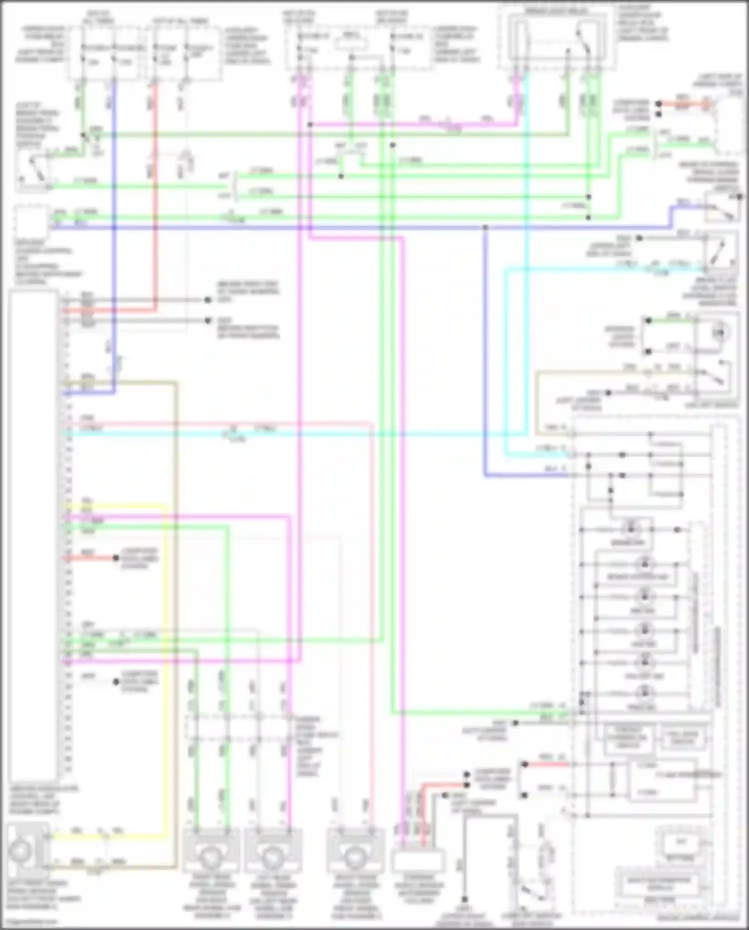 Wiring diagram hot in on or start for Honda Fit GR (2019-2022) (31 of 34)
