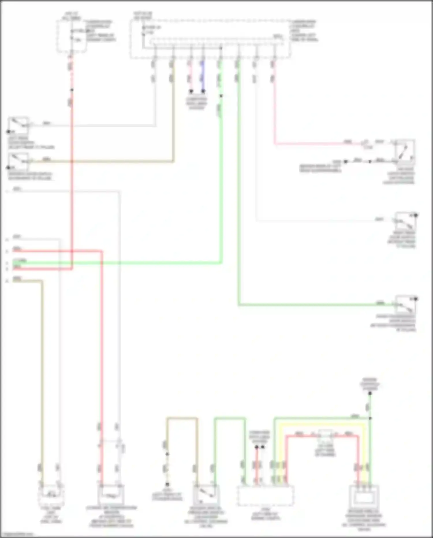 Wiring diagram red for Honda Fit GR (2019-2022) (58 of 88)