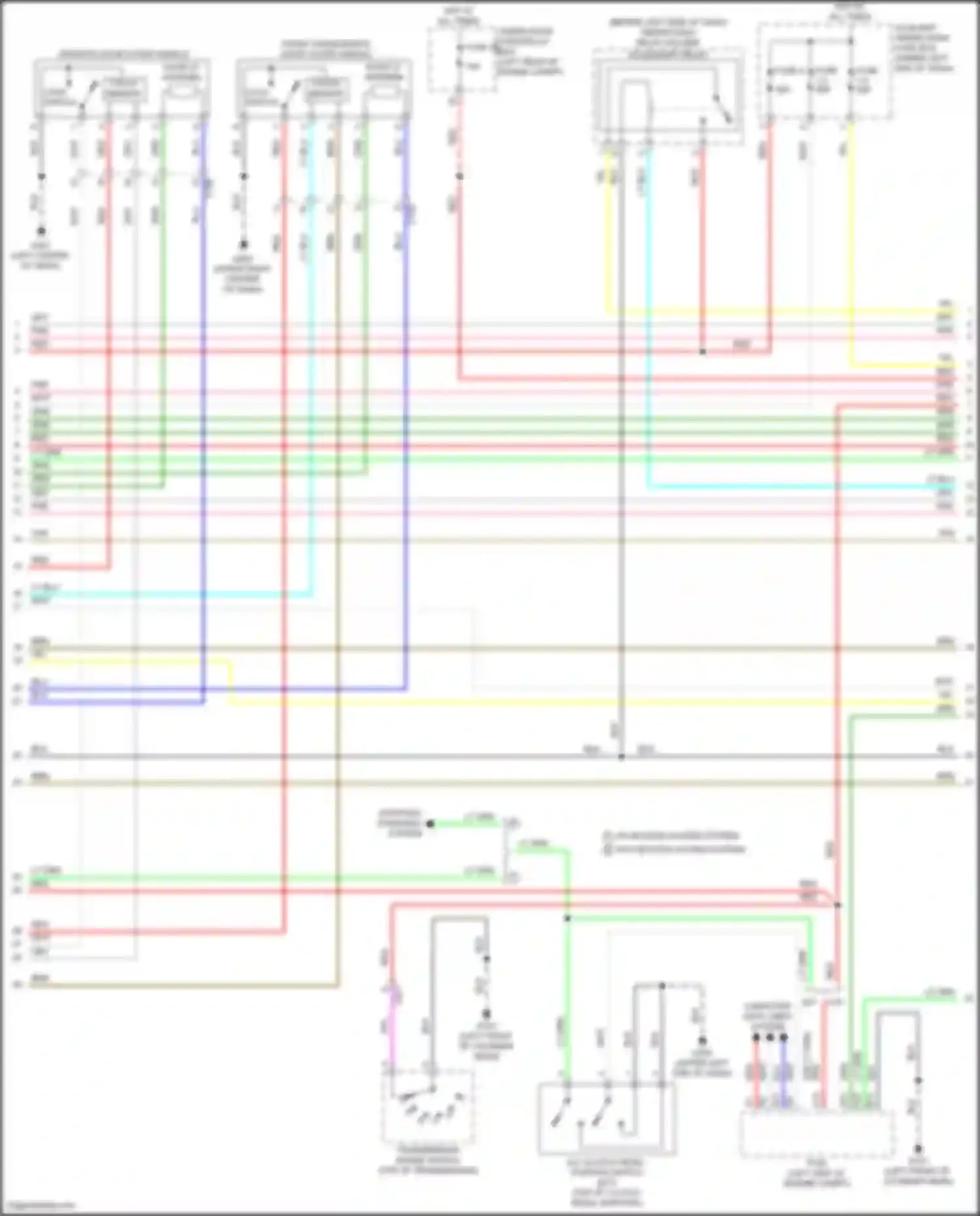 Wiring diagram red for Honda Fit GR (2019-2022) (23 of 88)