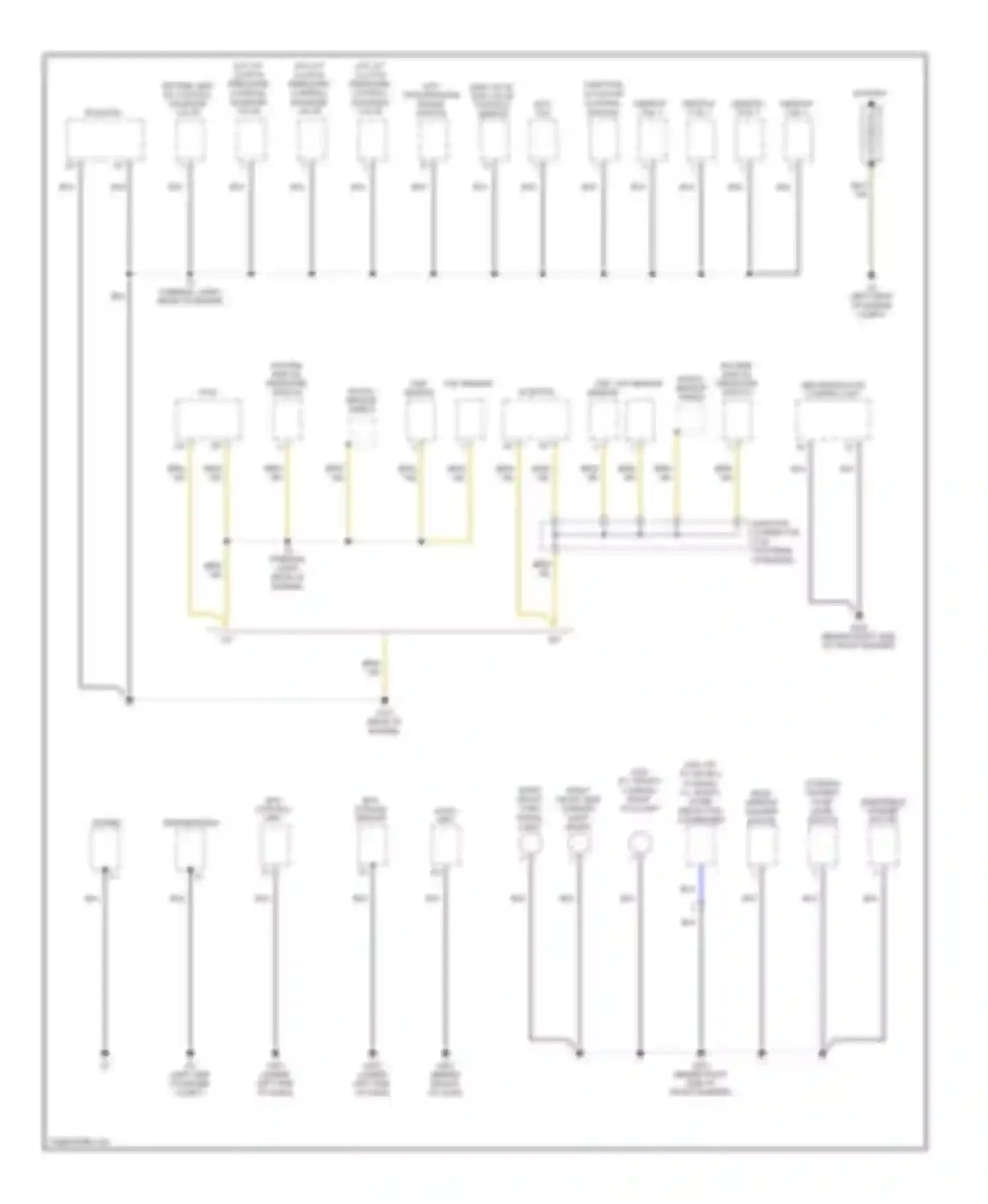 Fit Honda I (2004-2009): Ground distribution circuit (1 of 3)