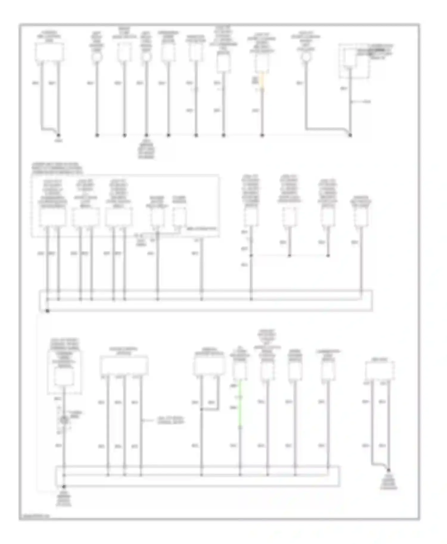 Fit Honda I (2004-2009): Ground distribution circuit (2 of 3)