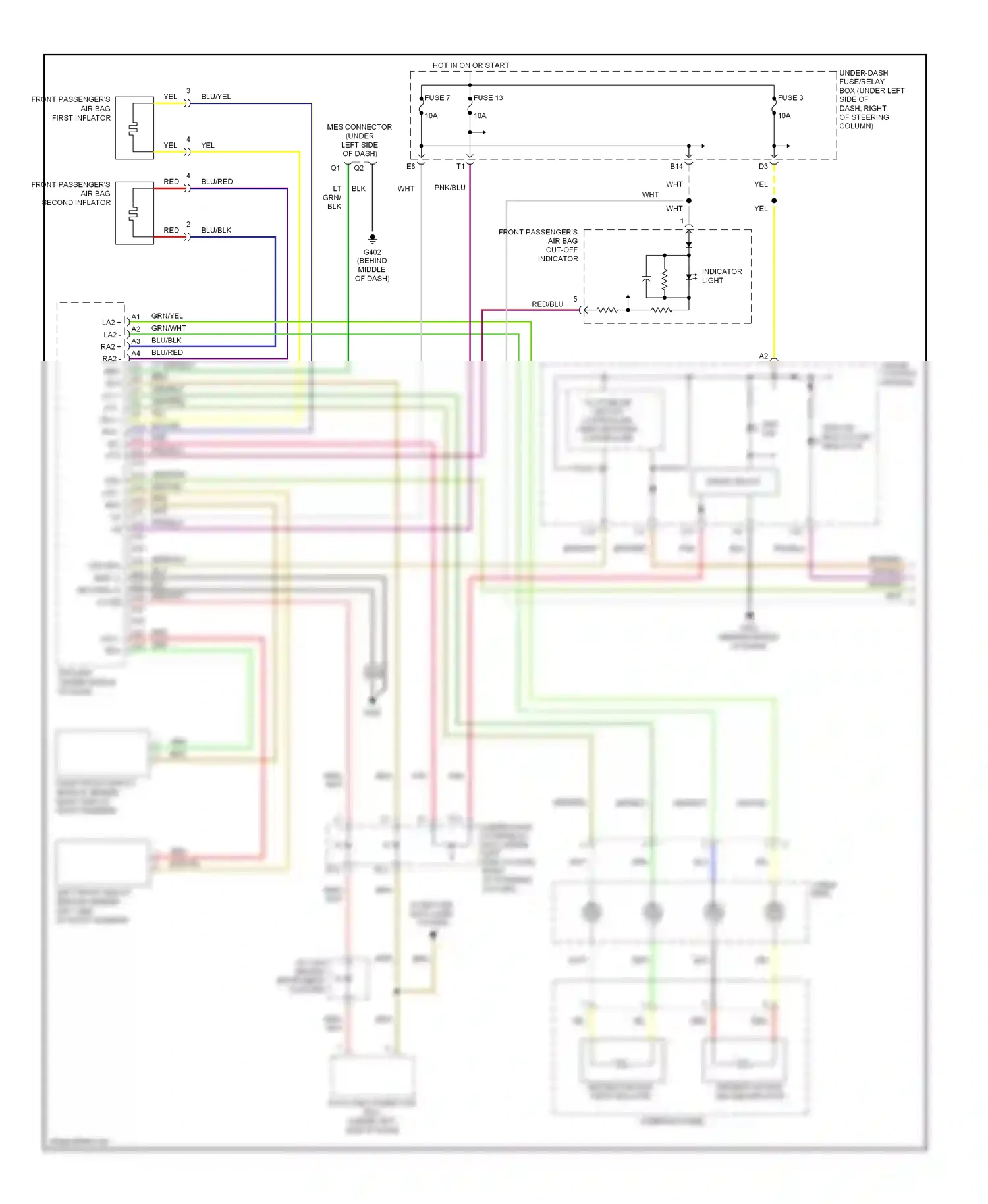 Wiring diagram gauge control module for Honda Fit I (2004-2009) (27 of 28)