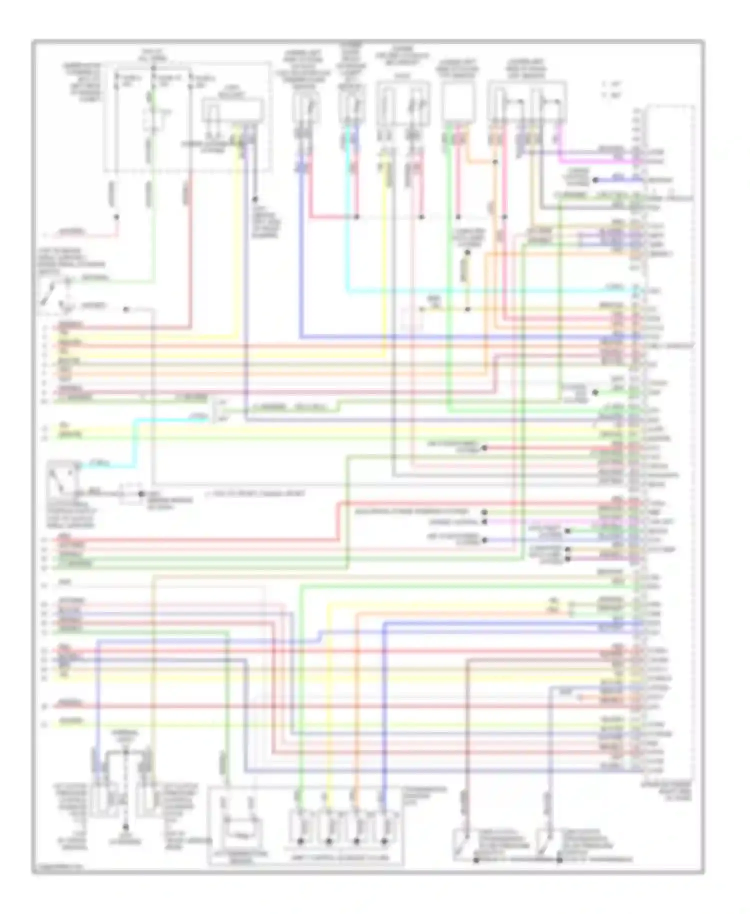 Wiring diagram lsb shc for Honda Fit I (2004-2009) (1 of 1)
