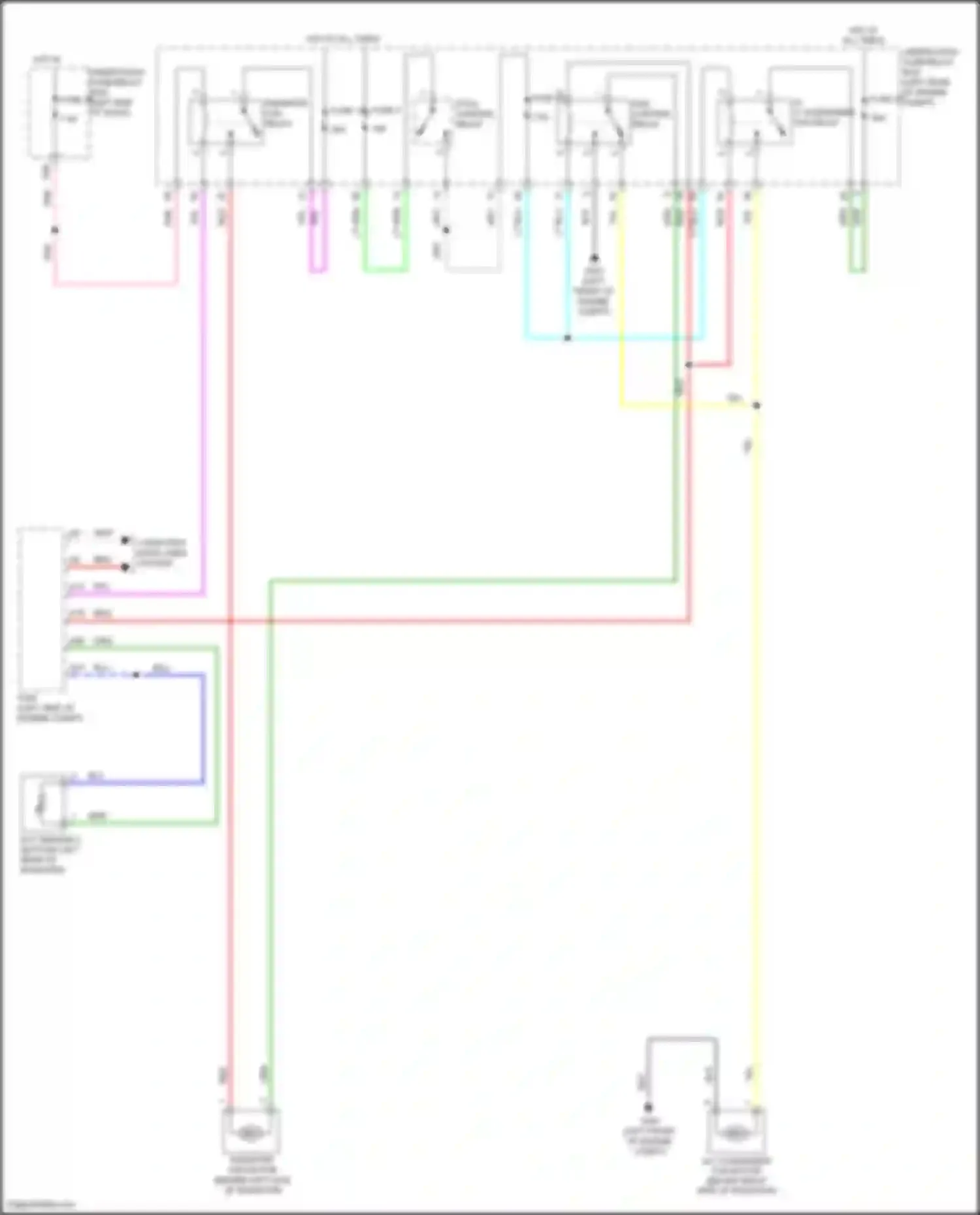 HR-V Honda II (2015-2018): Cooling fan circuit
