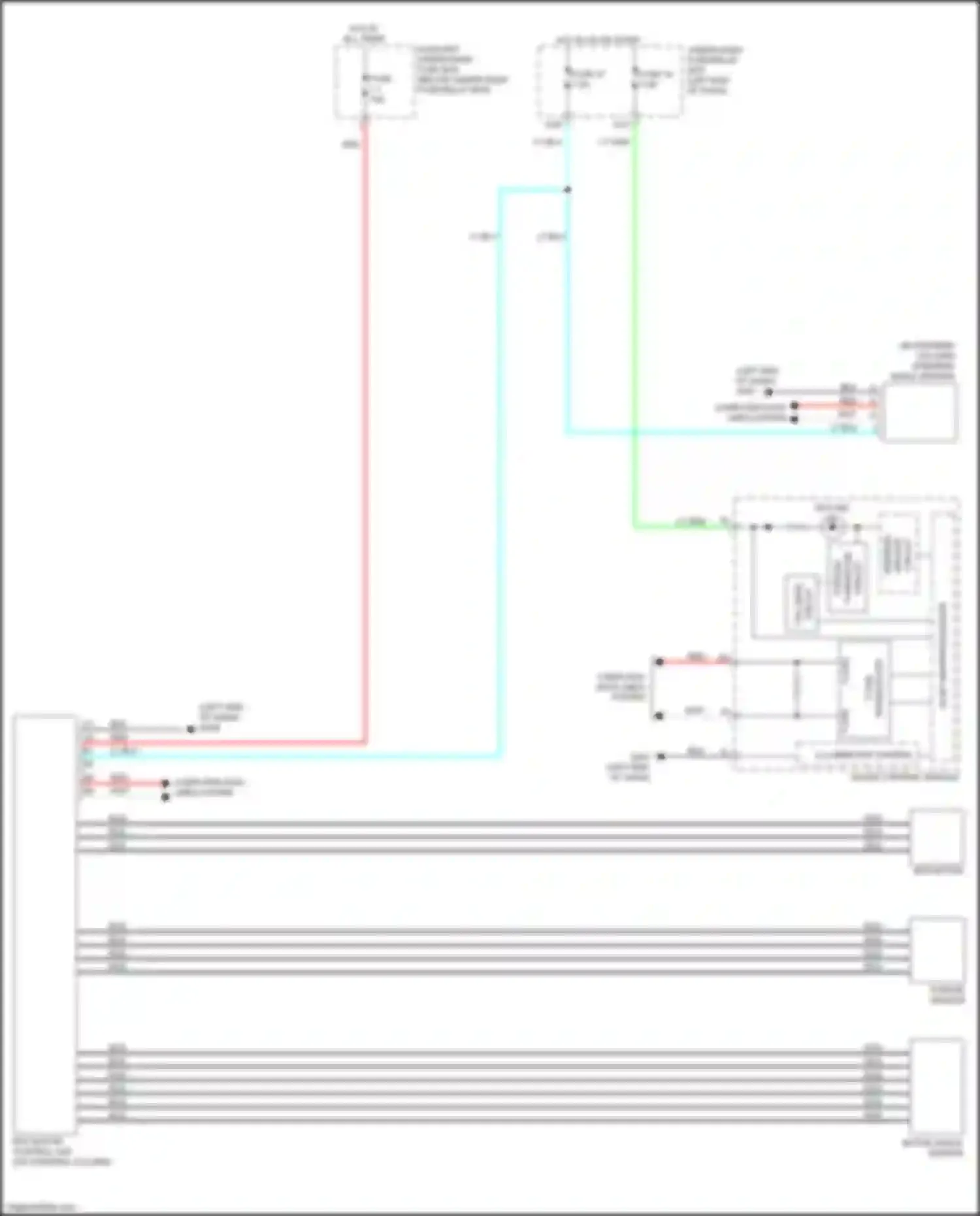 HR-V Honda II (2015-2018): Electronic power steering circuit