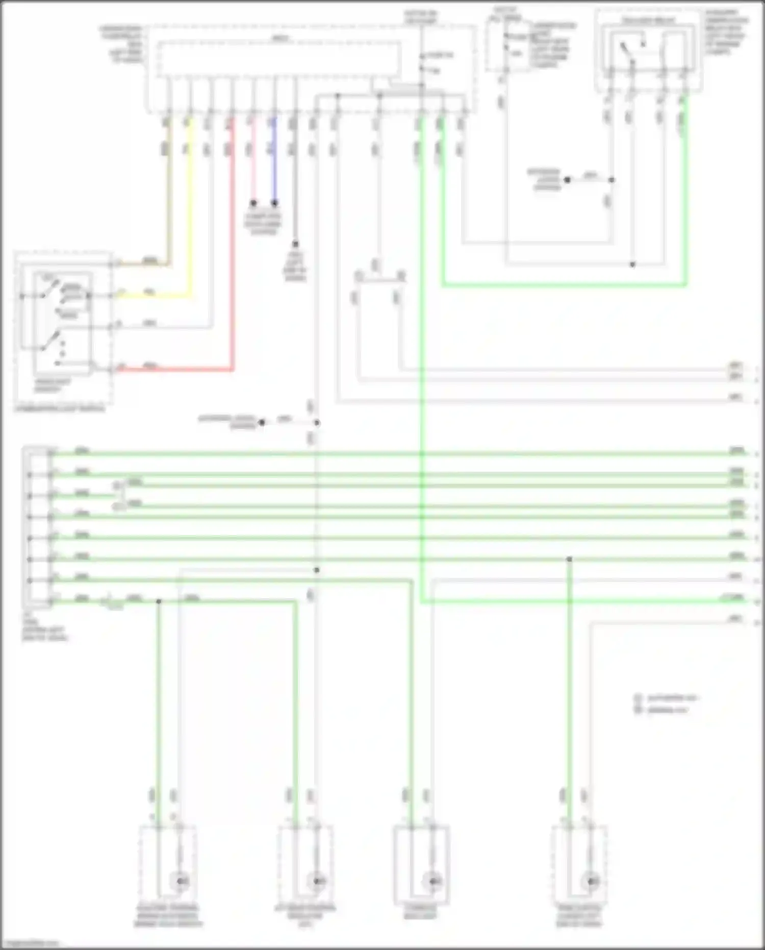 HR-V Honda II (2015-2018): Instrument illumination circuit (1 of 3)