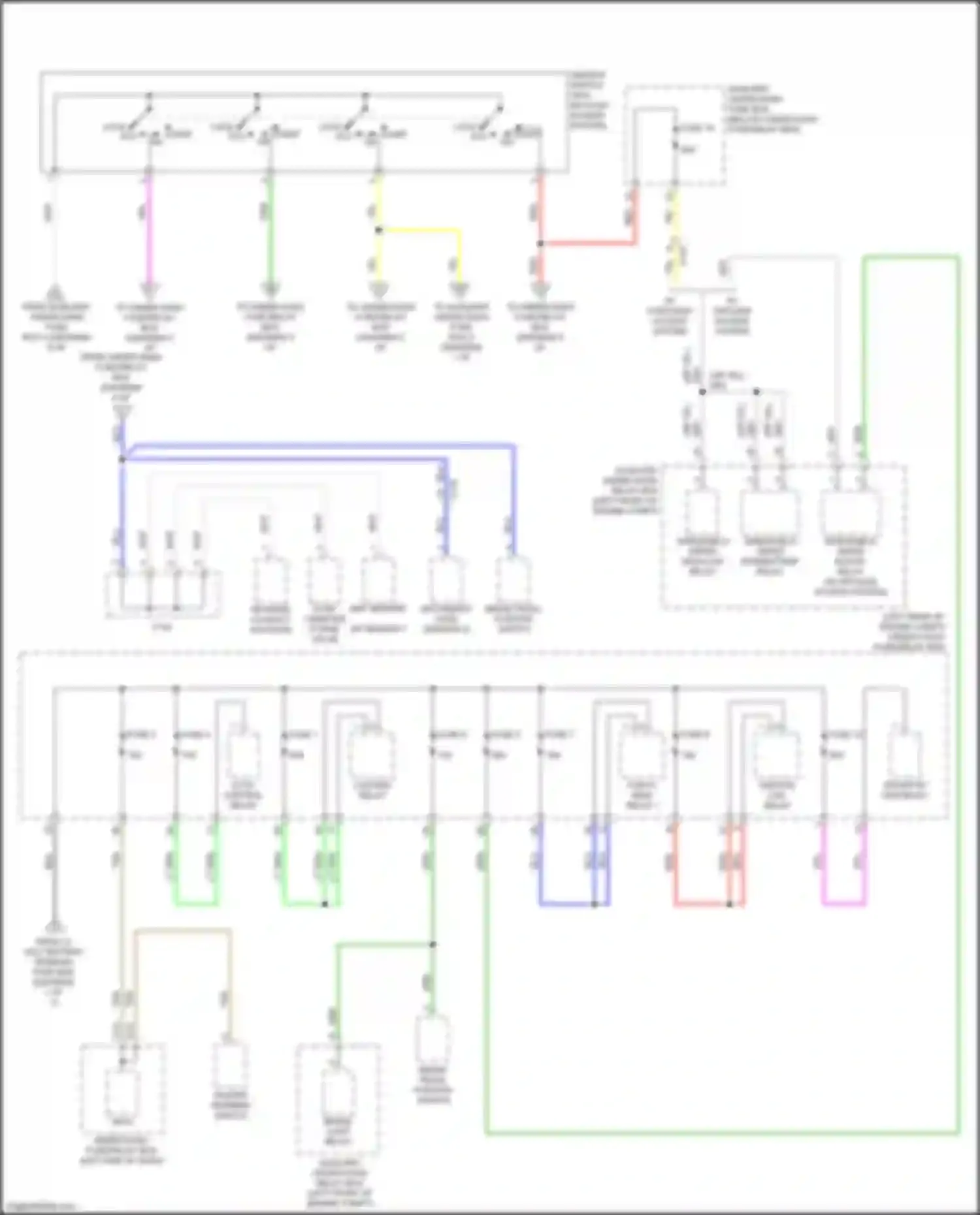 HR-V Honda II (2015-2018): Power distribution circuit (4 of 7)