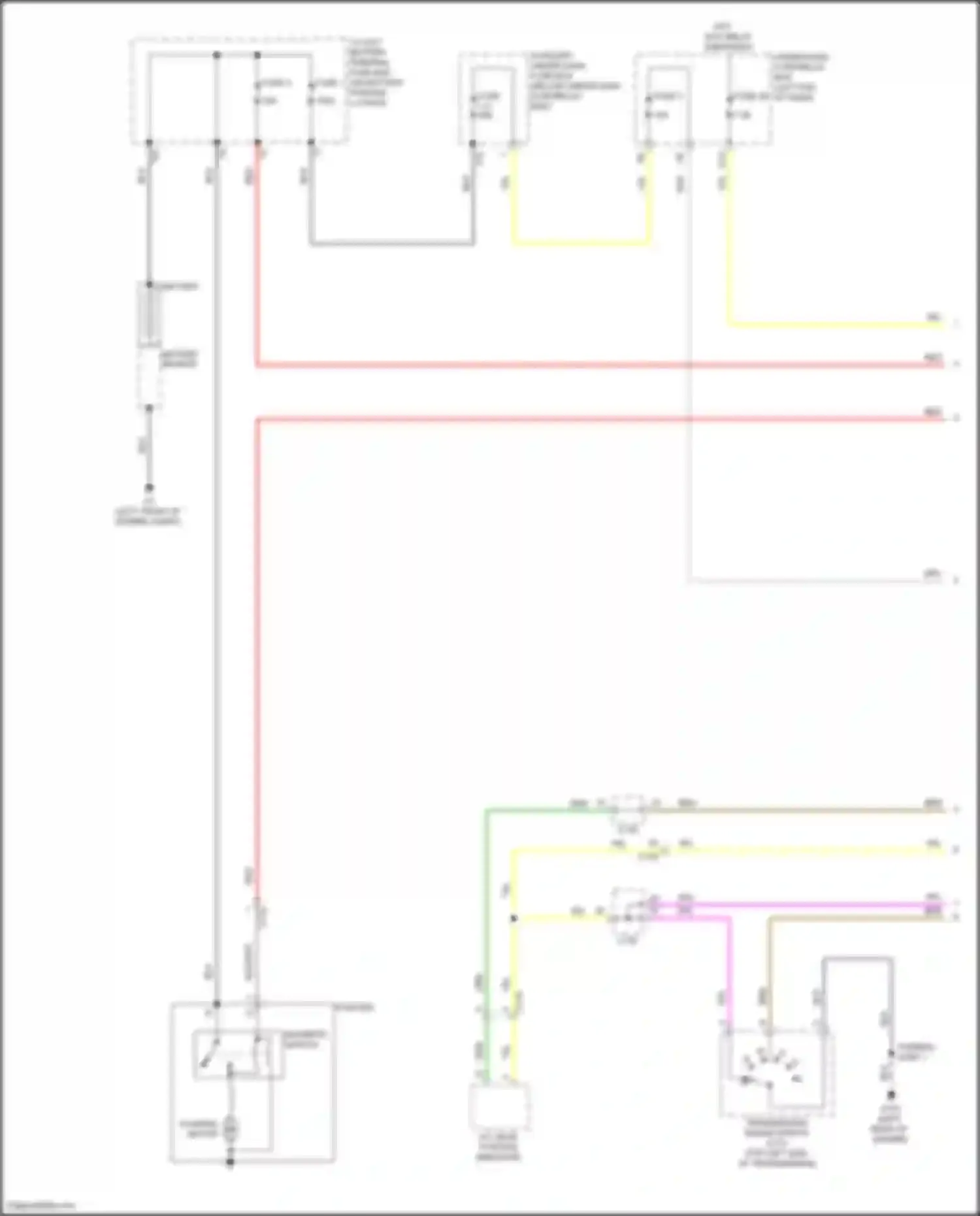 Wiring diagram 12 volt battery terminal fuse box for Honda HR-V II (2015-2018) (3 of 4)