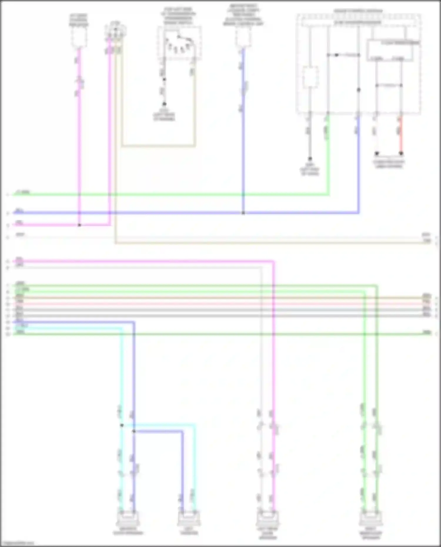 Wiring diagram 32 bit microprocessor for Honda HR-V II (2015-2018) (24 of 27)