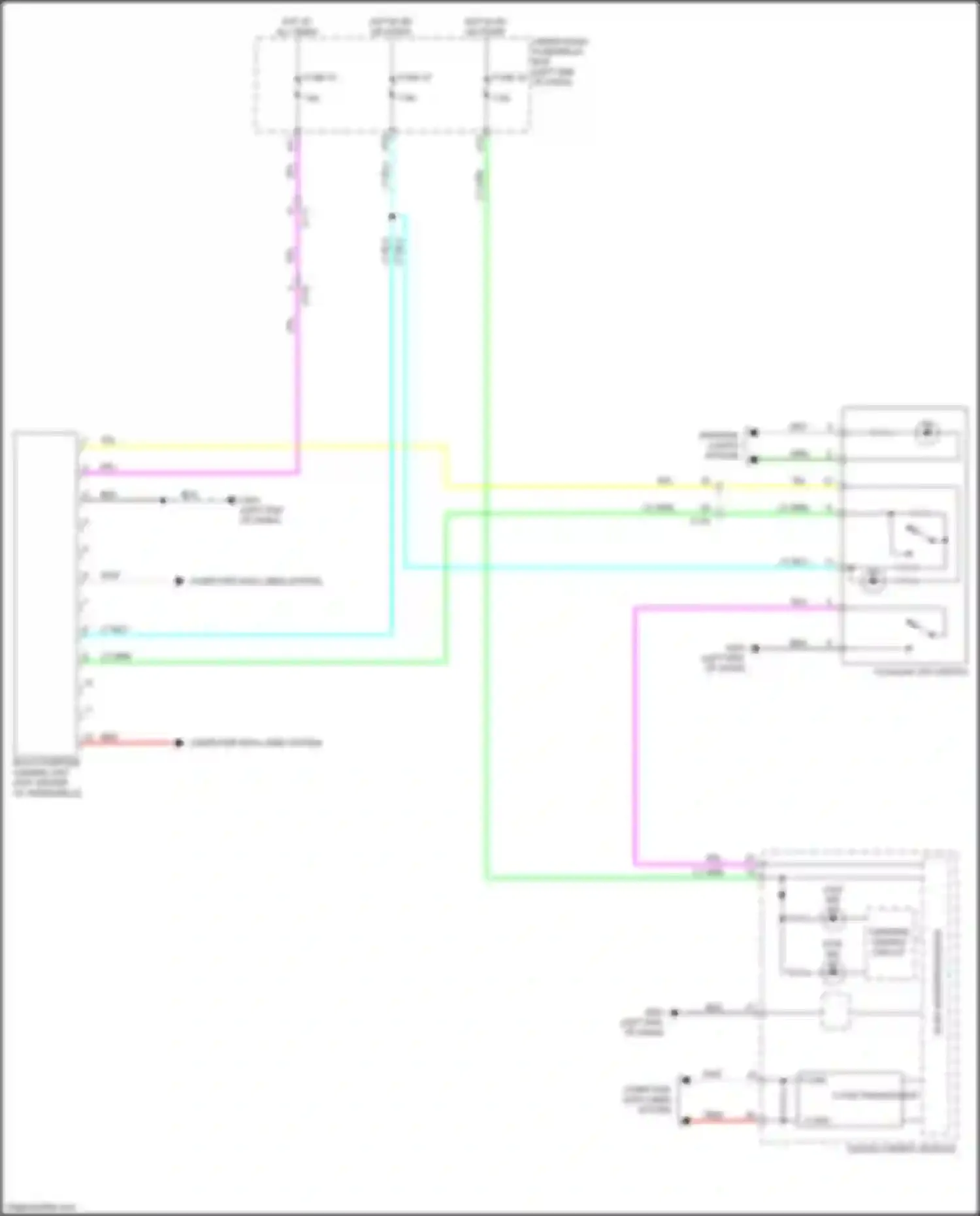 Wiring diagram 32 bit microprocessor for Honda HR-V II (2015-2018) (16 of 27)