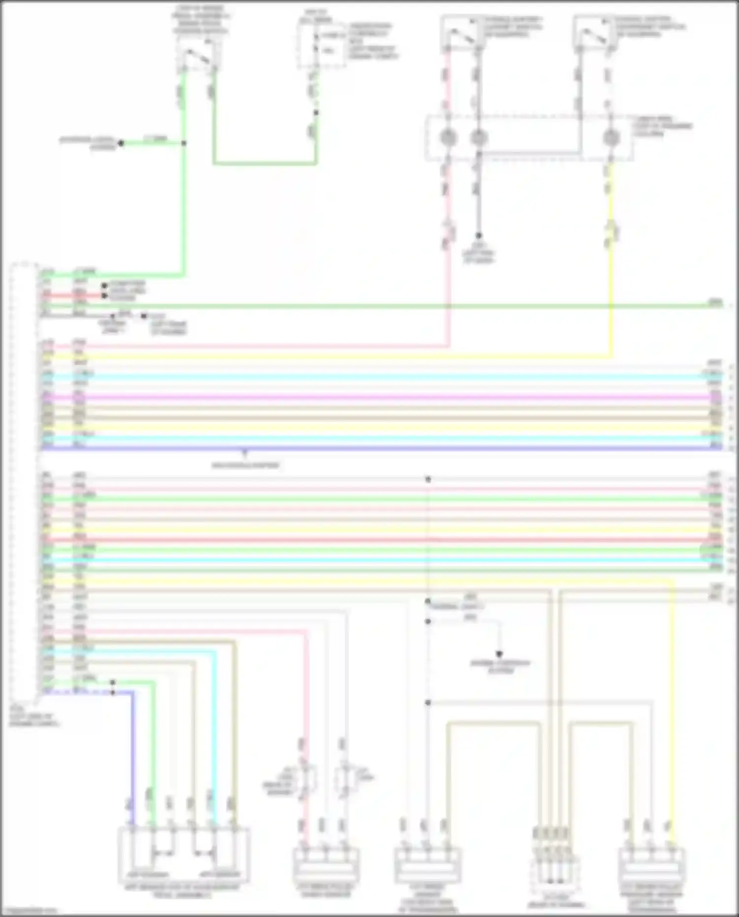 Wiring diagram app sensor b for Honda HR-V II (2015-2018) (2 of 5)