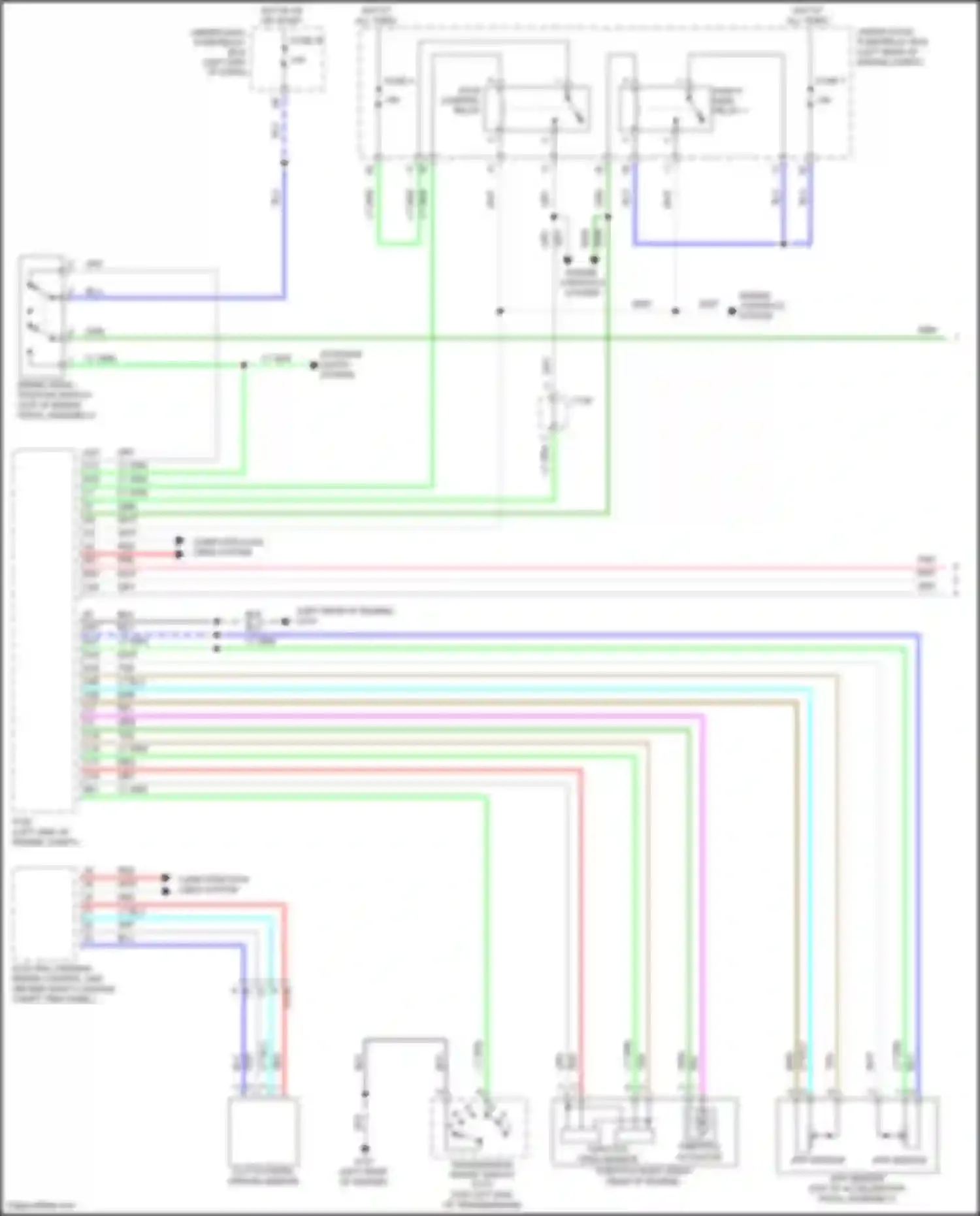 Wiring diagram app sensor b for Honda HR-V II (2015-2018) (1 of 5)