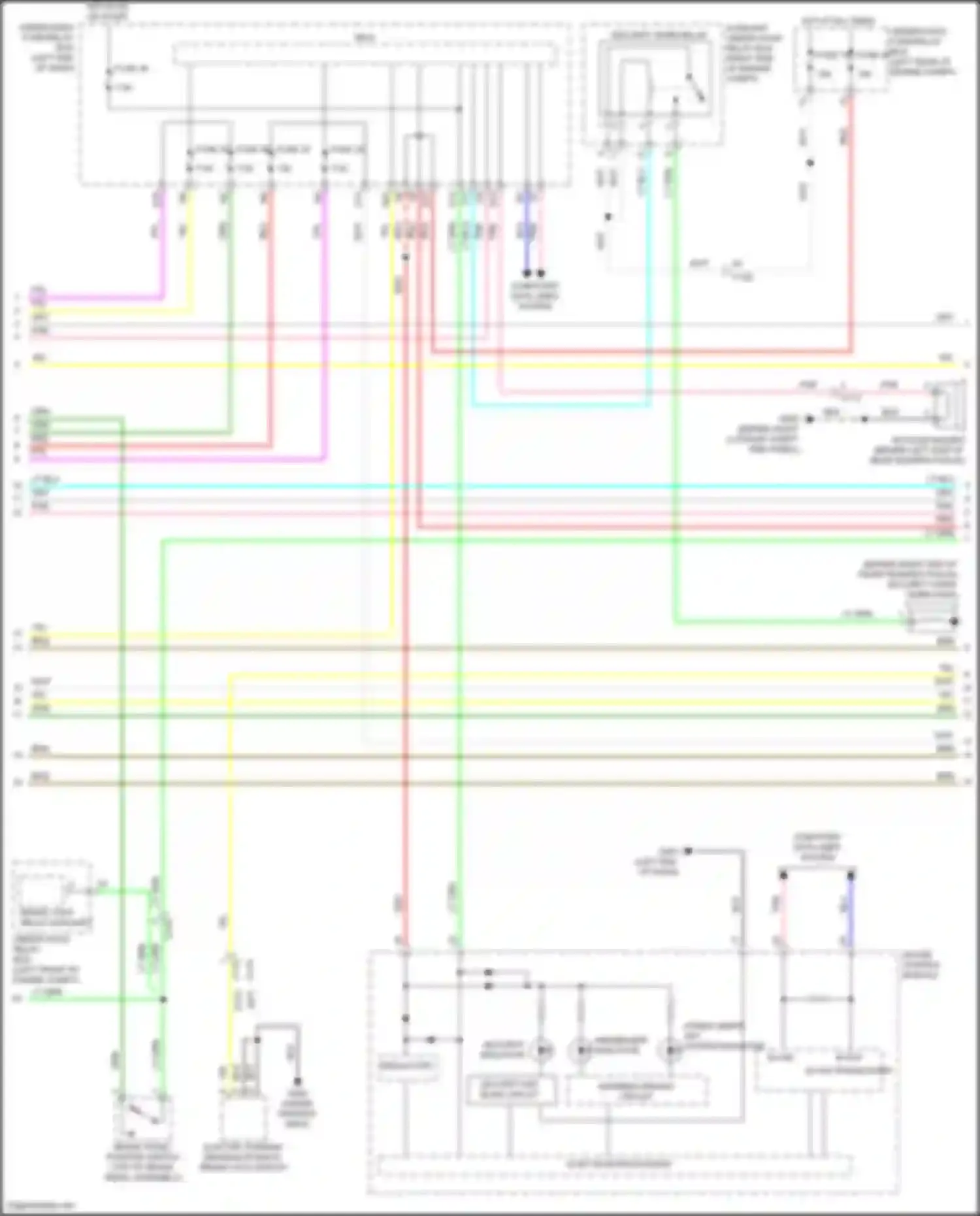 Wiring diagram b-can transceiver for Honda HR-V II (2015-2018) (3 of 12)