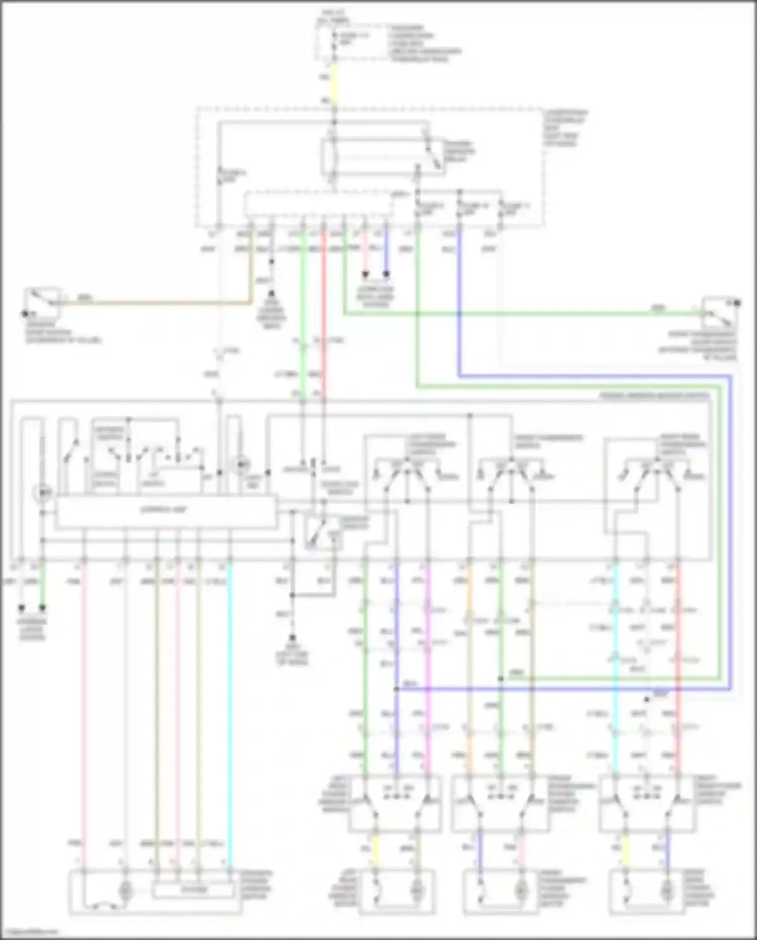 Wiring diagram computer data lines system for Honda HR-V II (2015-2018) (43 of 60)