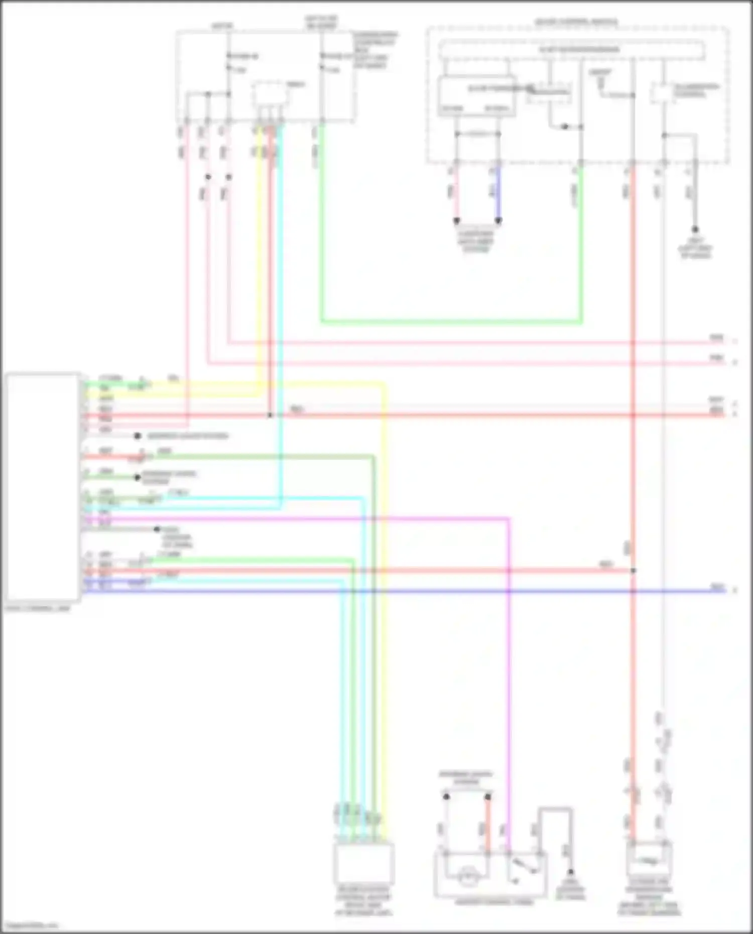 Wiring diagram computer data lines system for Honda HR-V II (2015-2018) (53 of 60)