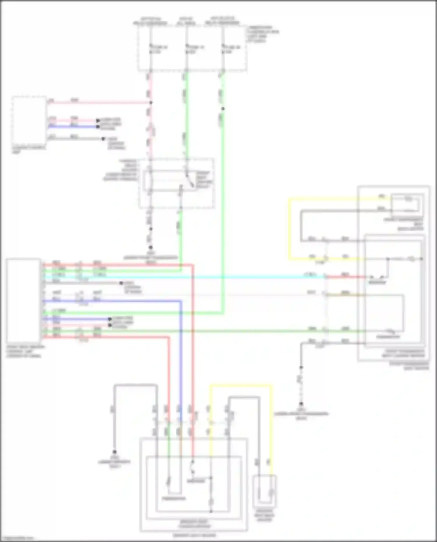 Wiring diagram console relay holder b for Honda HR-V II (2015-2018) (4 of 4)