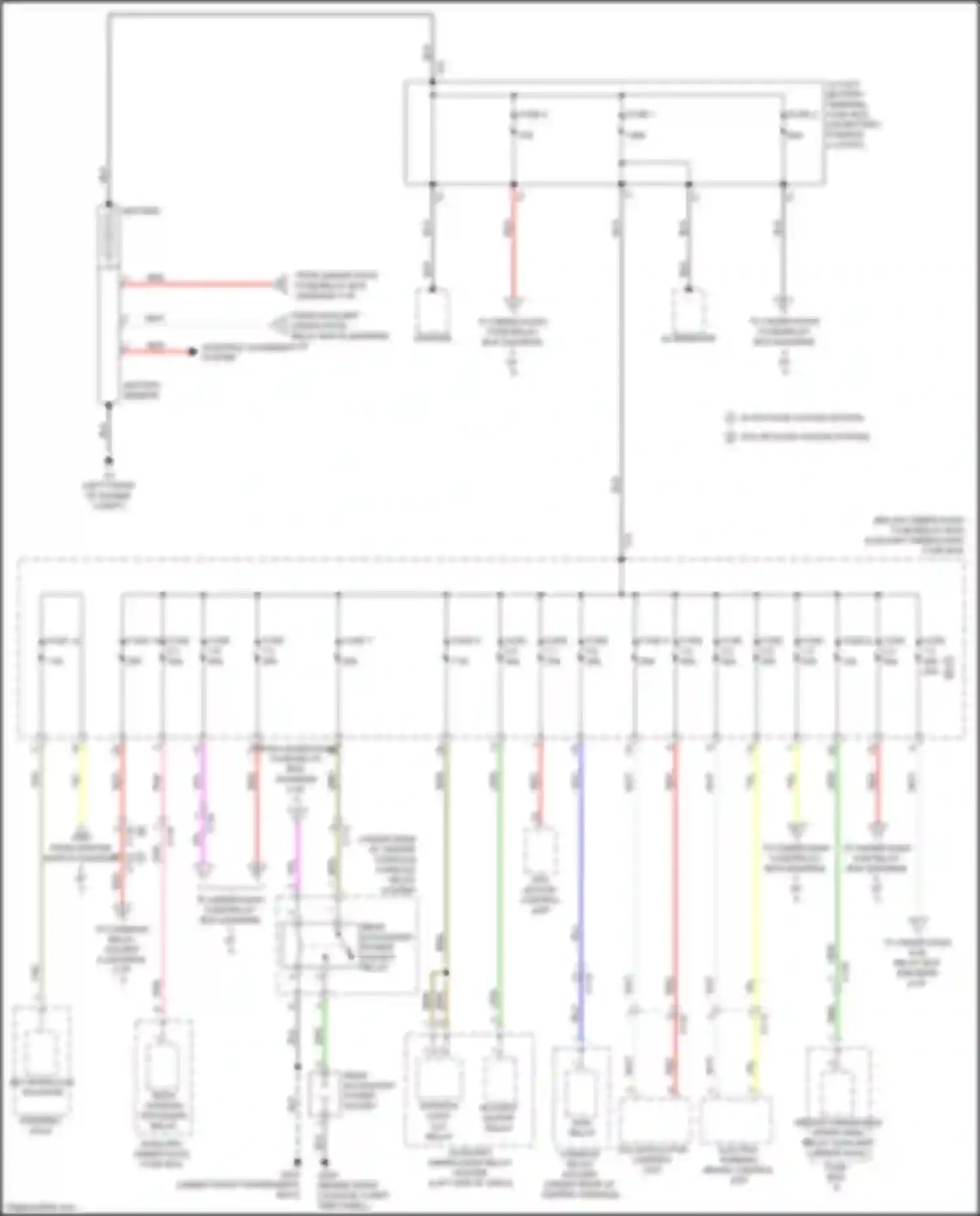 Wiring diagram fuse 1 for Honda HR-V II (2015-2018) (4 of 10)