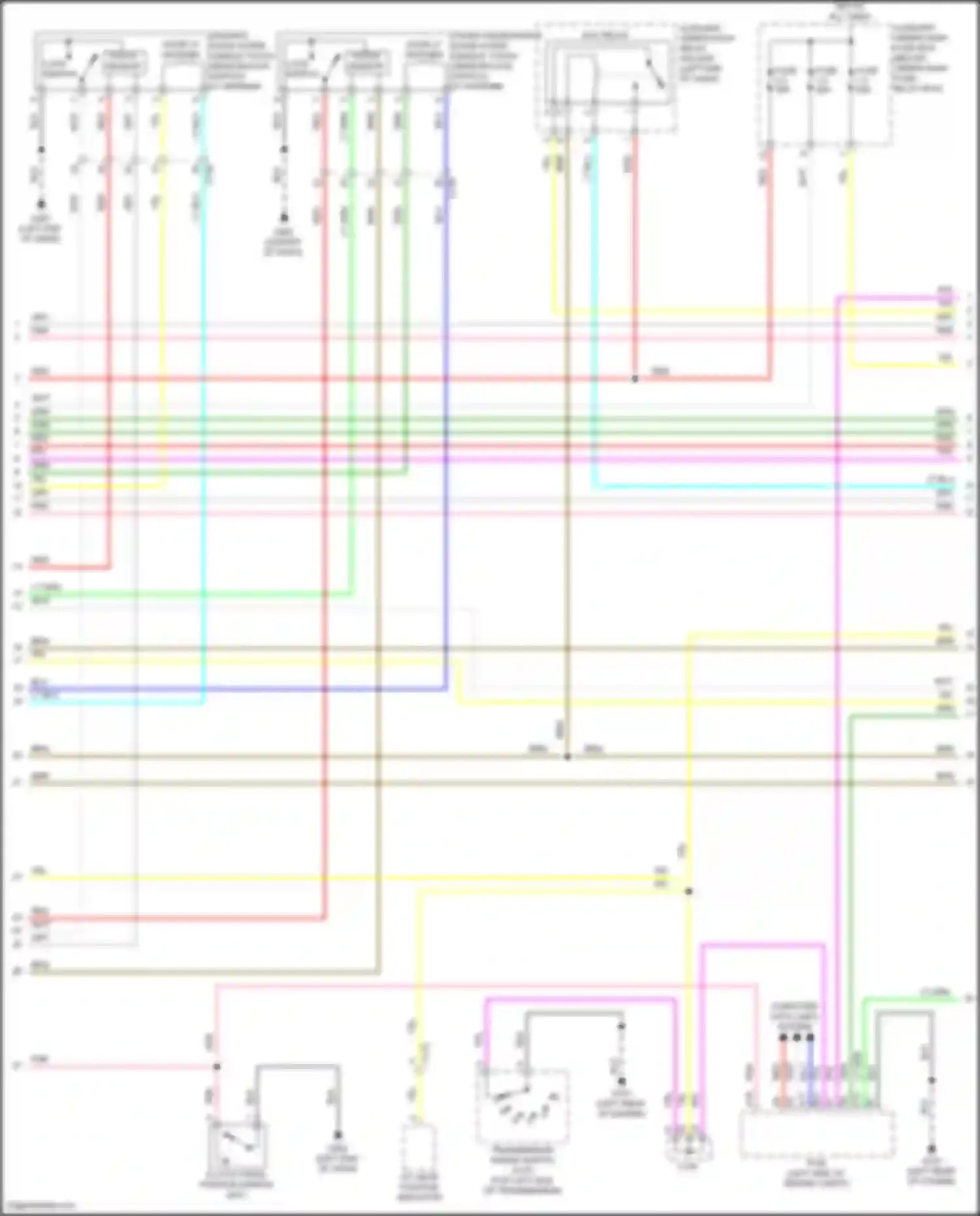 Wiring diagram fuse 2-3 for Honda HR-V II (2015-2018) (1 of 3)