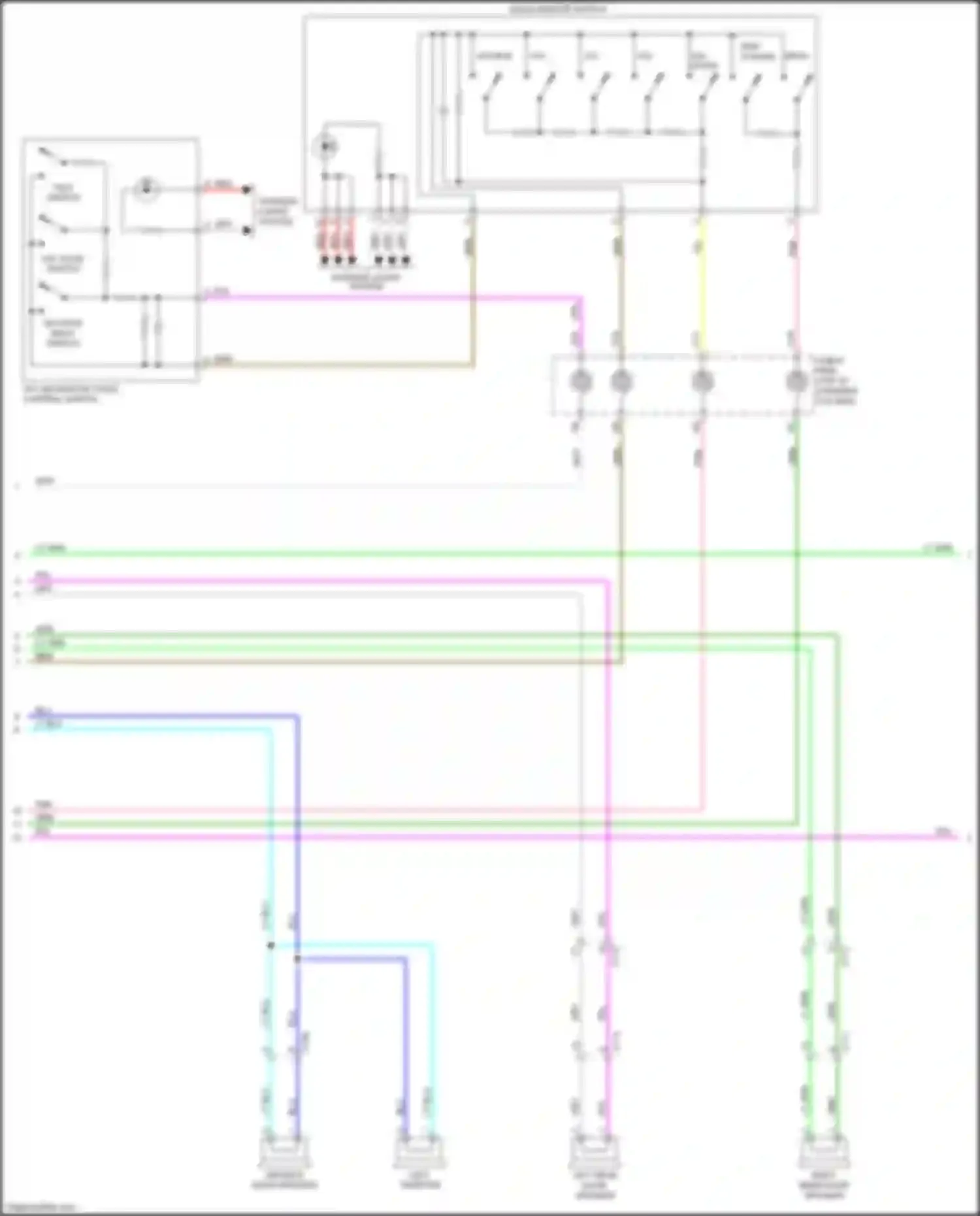 Wiring diagram hfl- navigation voice control switch for Honda HR-V II (2015-2018) (6 of 6)