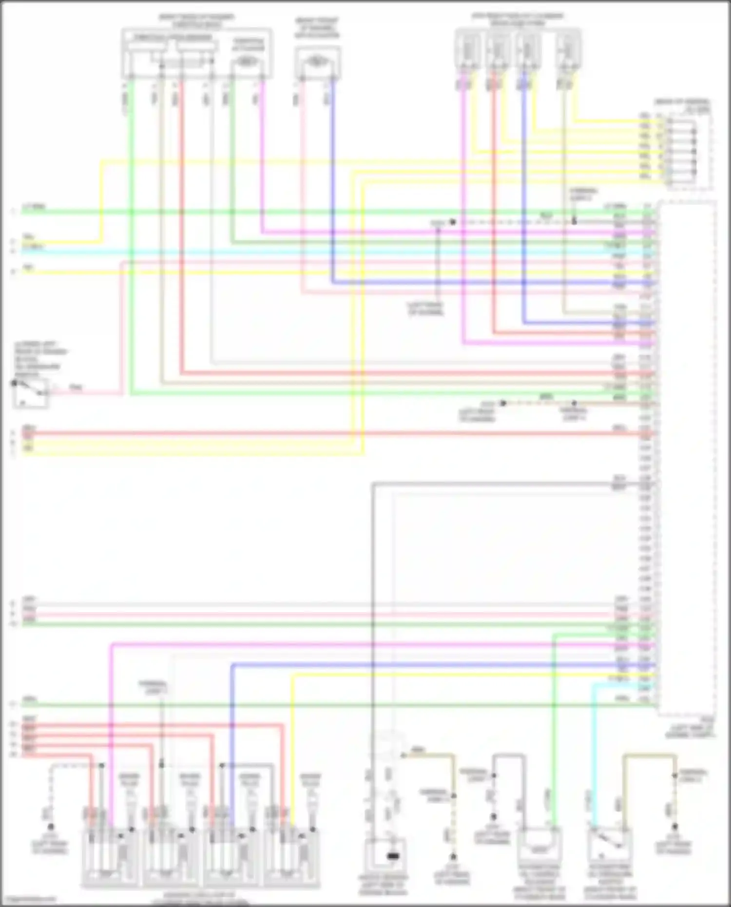 Wiring diagram imt actuator for Honda HR-V II (2015-2018) (1 of 2)
