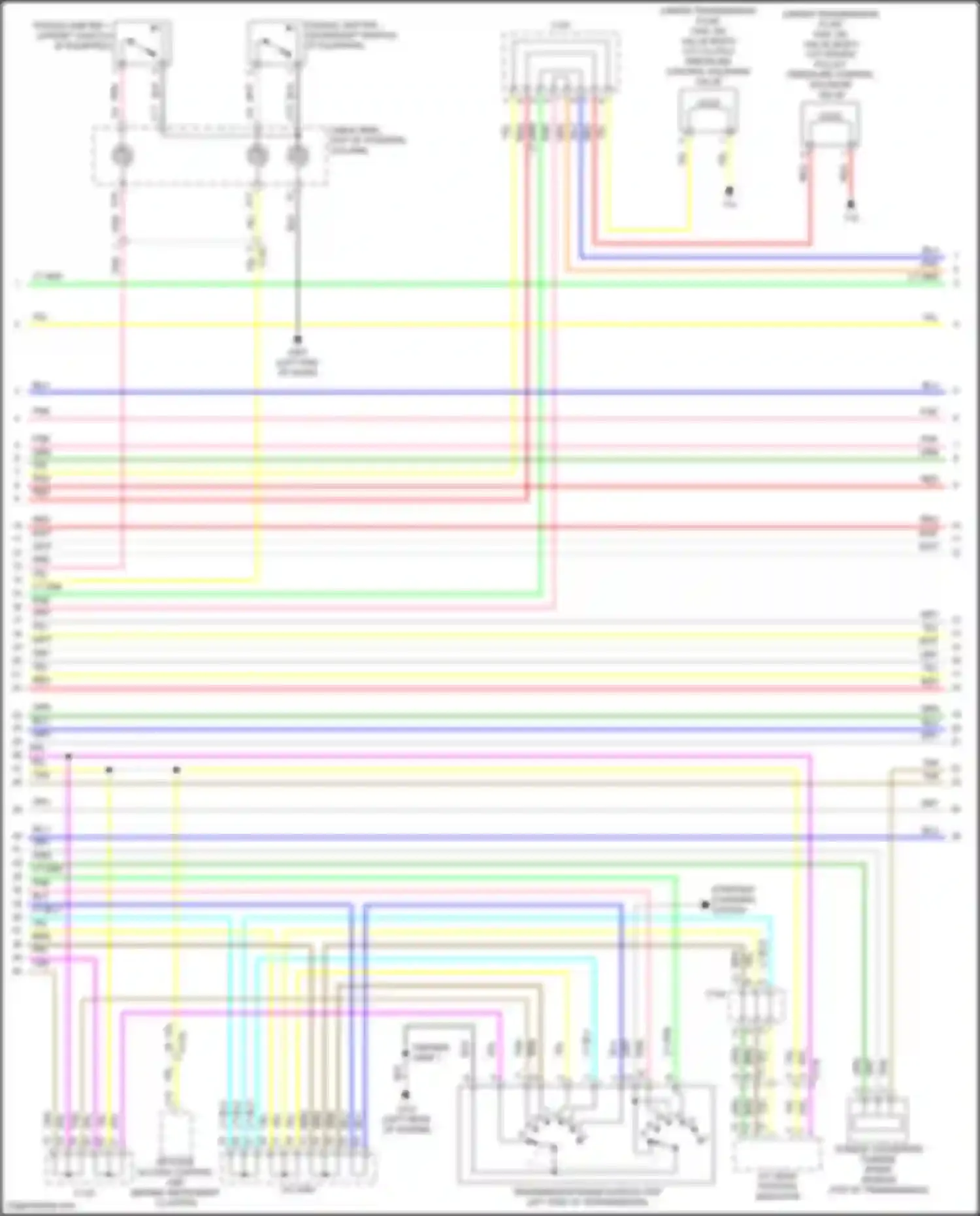 Wiring diagram keyless access control unit for Honda HR-V II (2015-2018) (19 of 19)