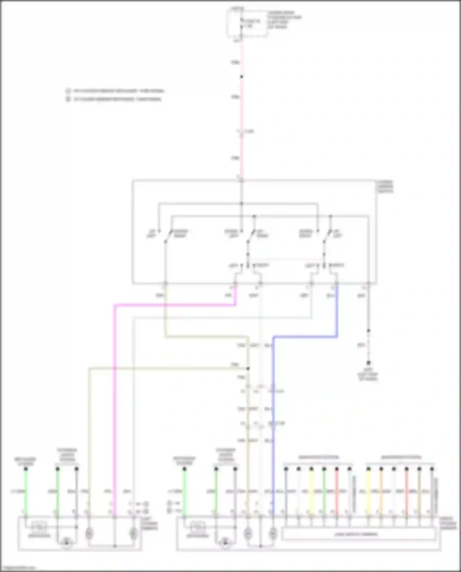 Wiring diagram navigation system for Honda HR-V II (2015-2018) (2 of 4)
