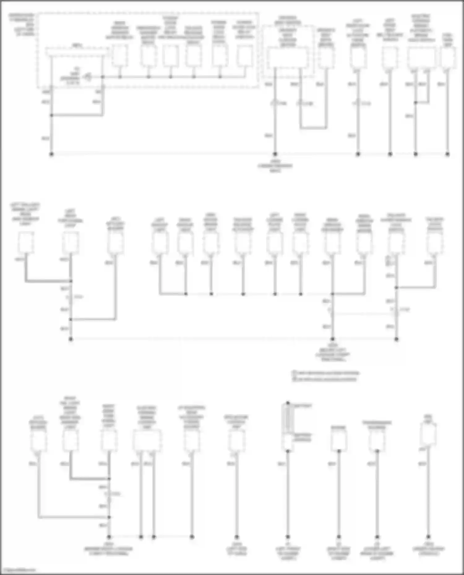 Wiring diagram rear window defogger for Honda HR-V II (2015-2018) (1 of 2)
