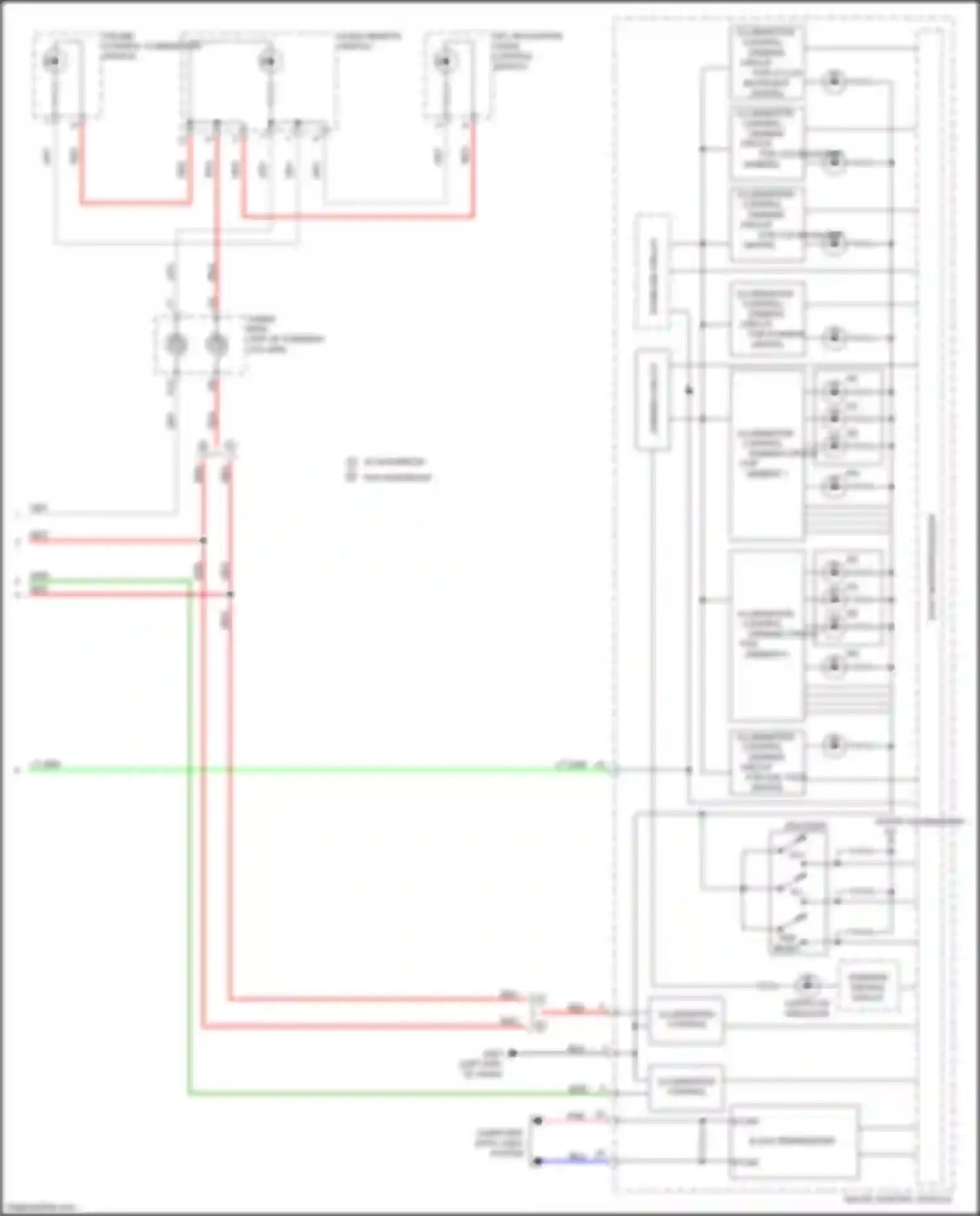 Wiring diagram stabilize circuit for Honda HR-V II (2015-2018) (5 of 5)