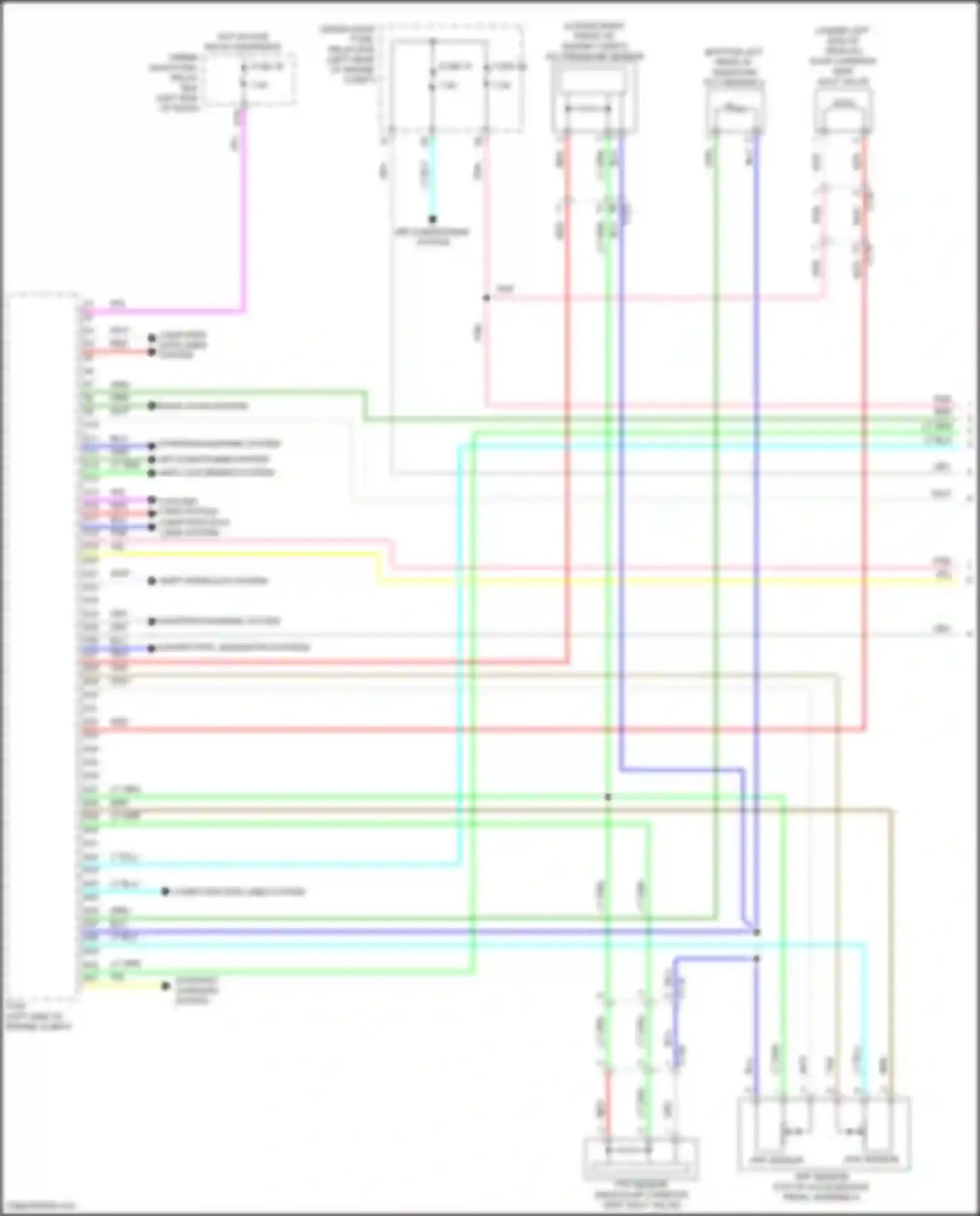 Wiring diagram starting/ charging system for Honda HR-V II (2015-2018) (3 of 6)